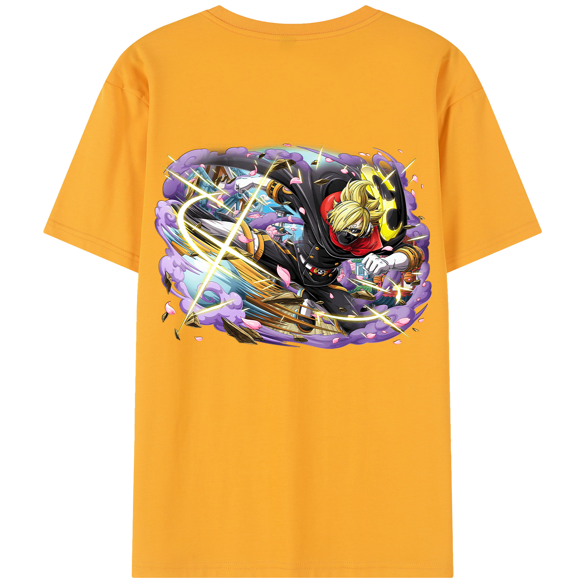 （画像用） ワンピース サンジ ONE PIECE Sanji レディース半袖Tシャツ(バックプリント)