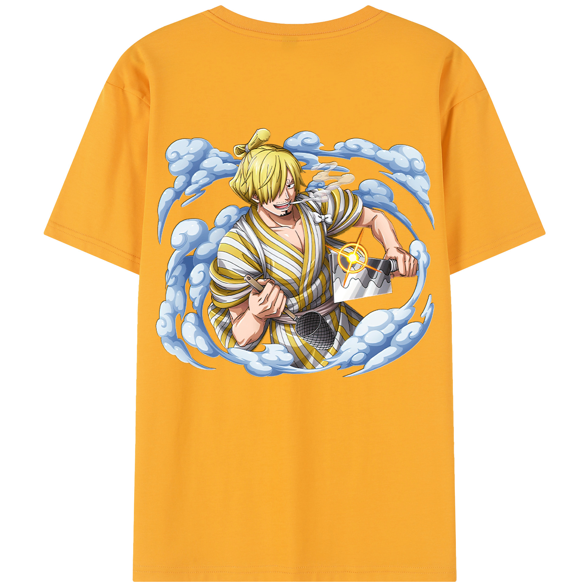 （画像用） ワンピース サンジ ONE PIECE Sanji レディース半袖Tシャツ(バックプリント)
