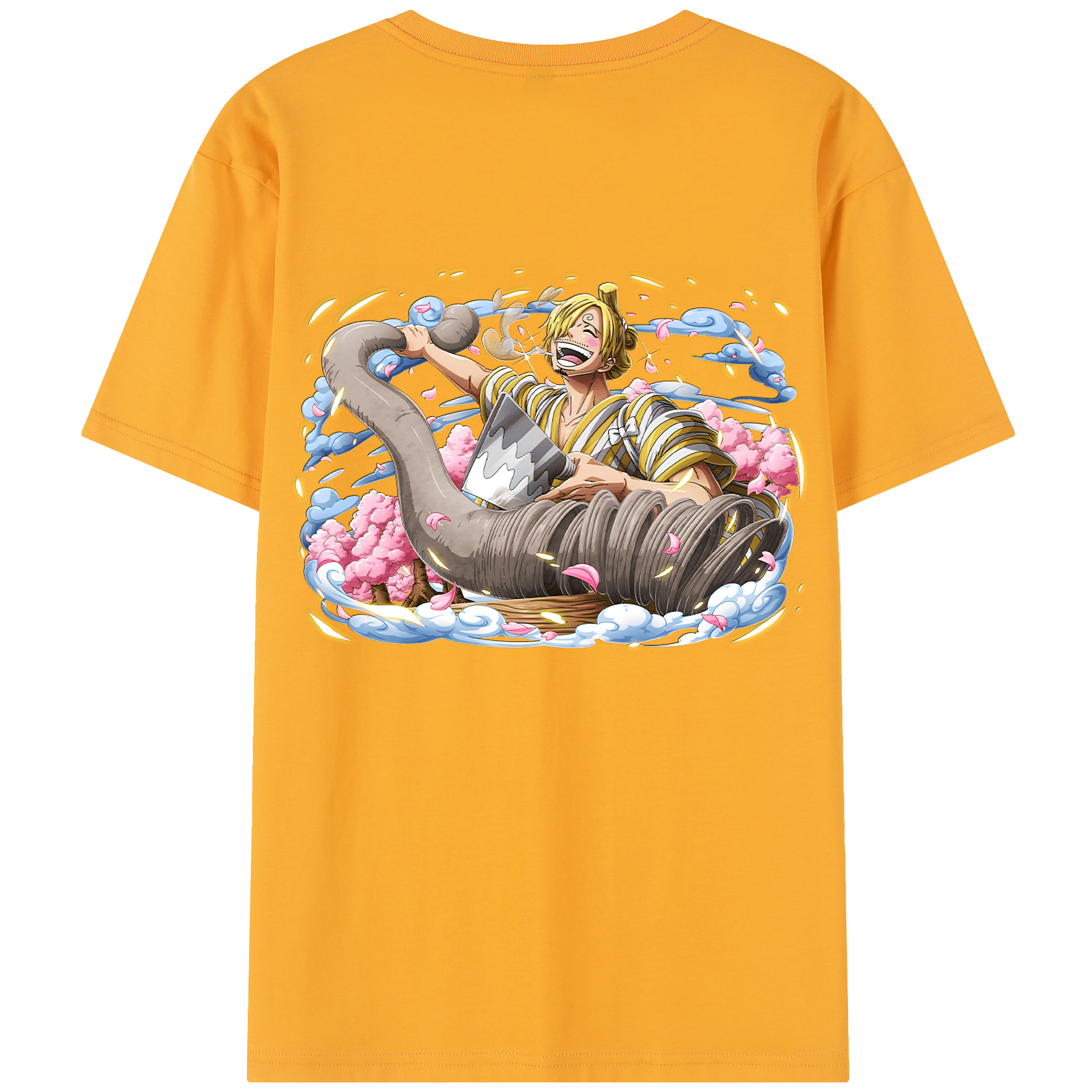 （画像用） ワンピース サンジ ONE PIECE Sanji レディース半袖Tシャツ(バックプリント)