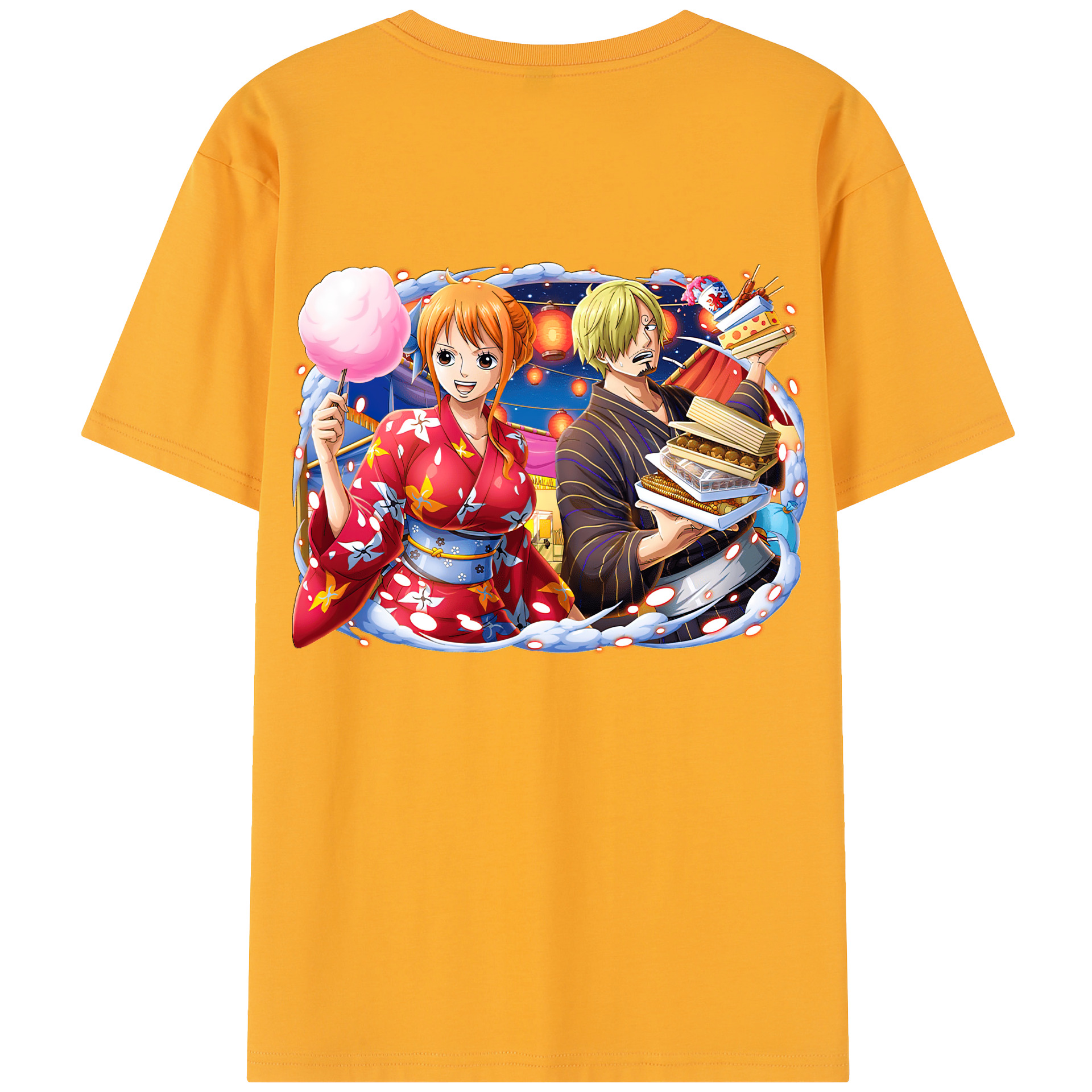 （画像用） ワンピース サンジ ONE PIECE Sanji レディース半袖Tシャツ(バックプリント)