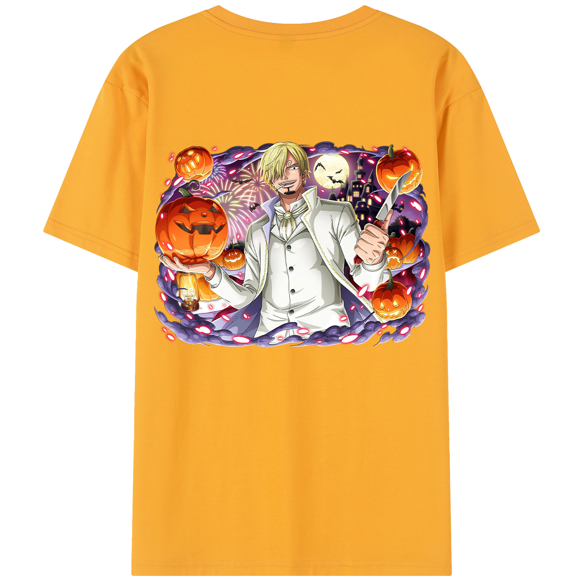（画像用） ワンピース サンジ ONE PIECE Sanji レディース半袖Tシャツ(バックプリント)