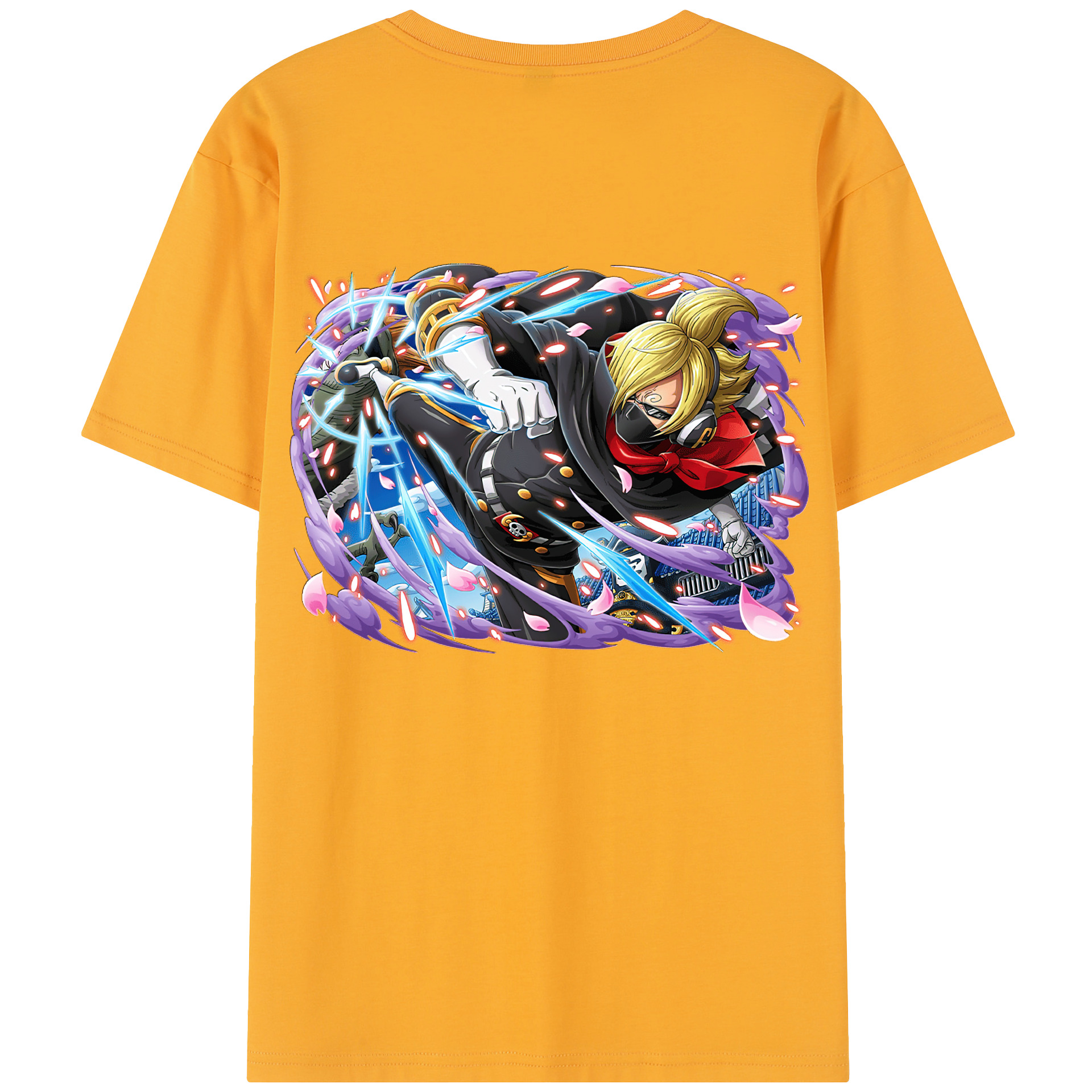（画像用） ワンピース サンジ ONE PIECE Sanji レディース半袖Tシャツ(バックプリント)