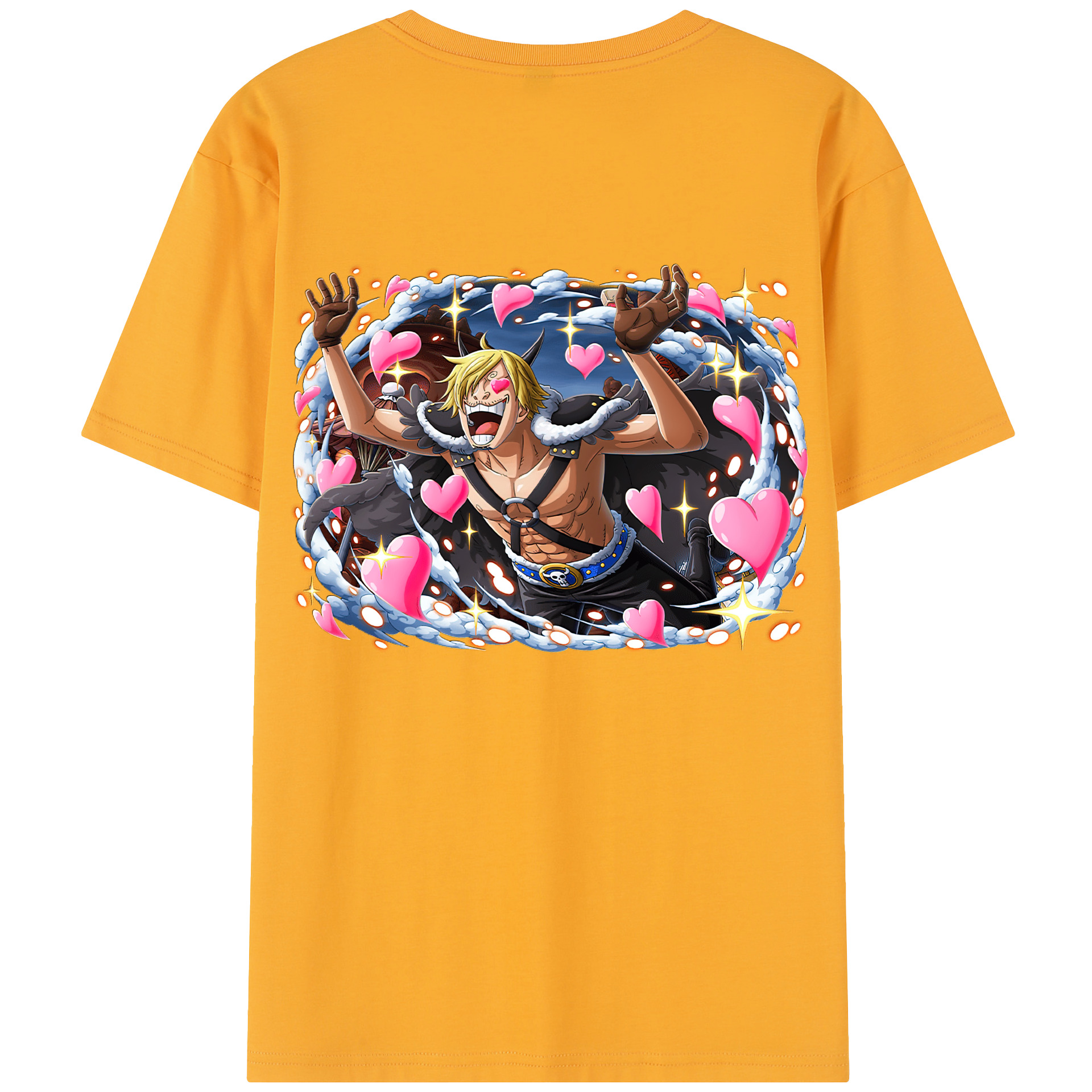 （画像用） ワンピース サンジ ONE PIECE Sanji レディース半袖Tシャツ(バックプリント)