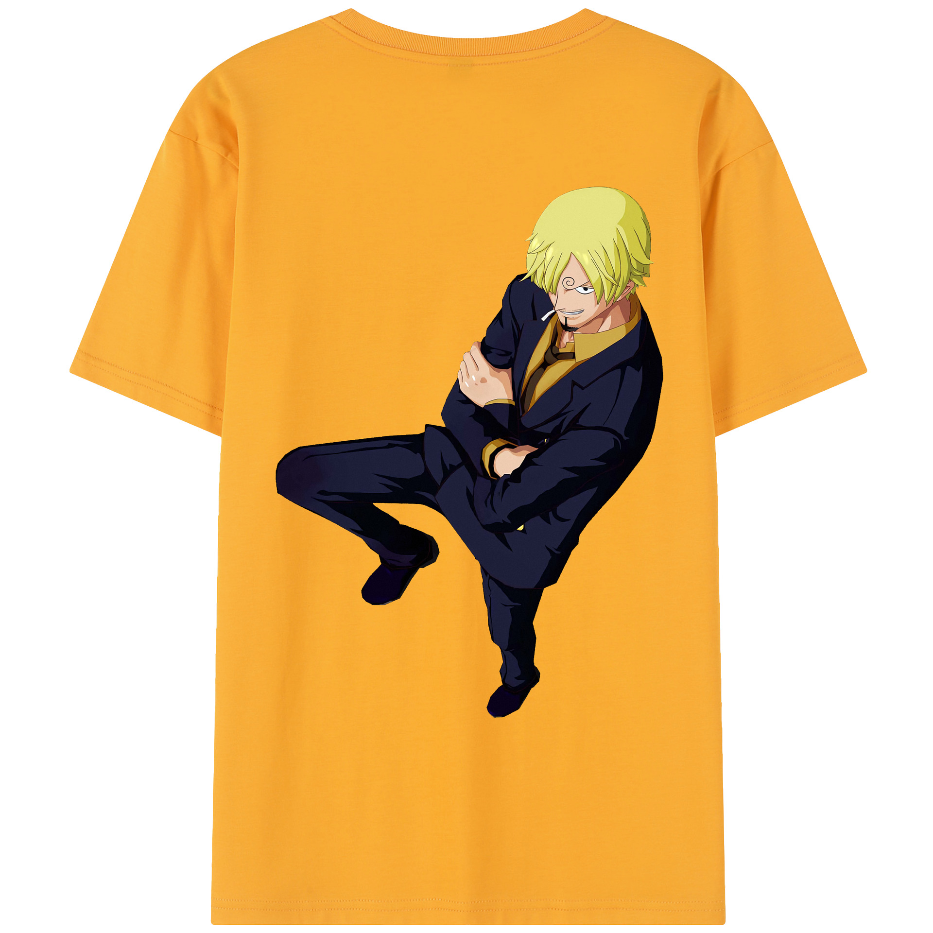 （画像用） ワンピース サンジ ONE PIECE Sanji レディース半袖Tシャツ(バックプリント)