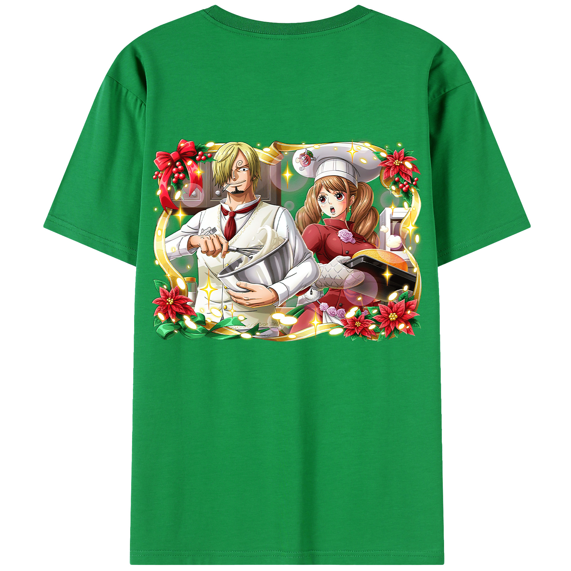 （画像用） ワンピース サンジ ONE PIECE Sanji レディース半袖Tシャツ(バックプリント)