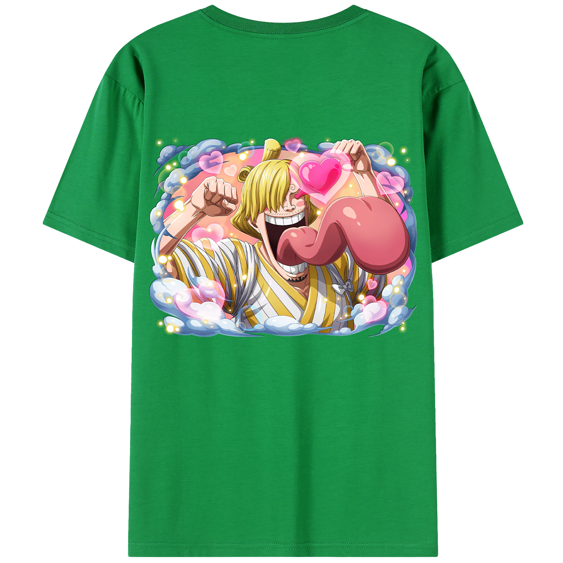 （画像用） ワンピース サンジ ONE PIECE Sanji レディース半袖Tシャツ(バックプリント)