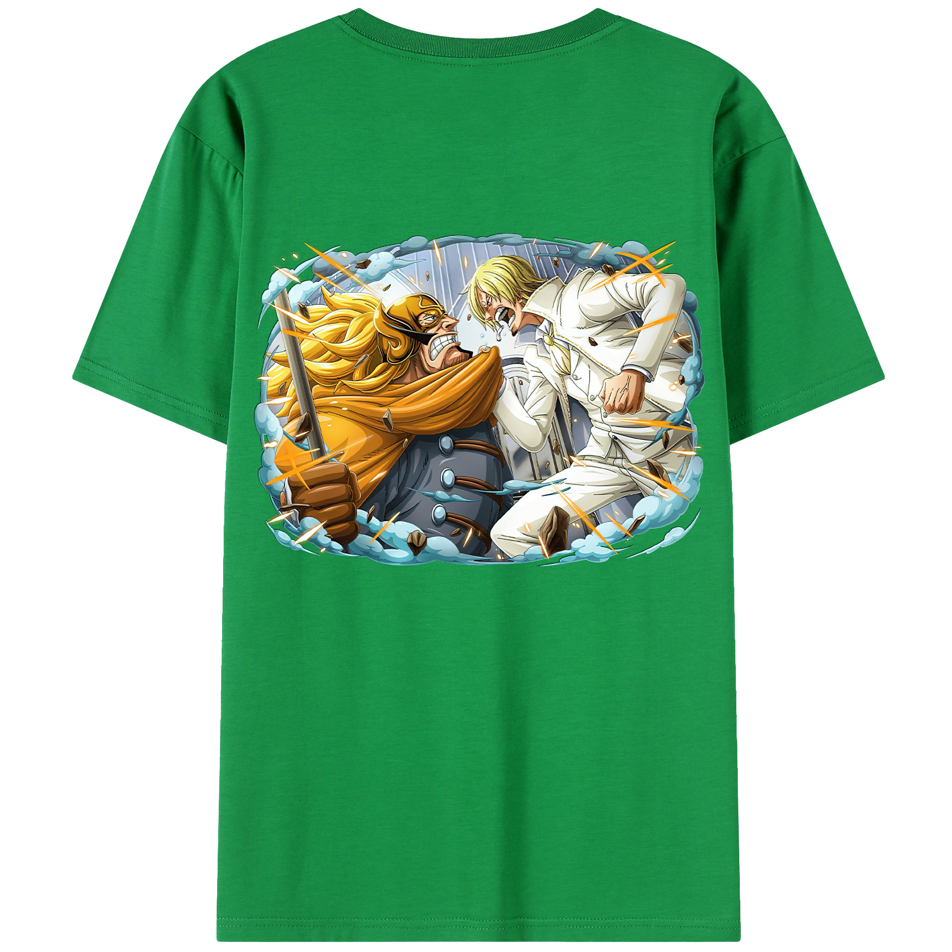 （画像用） ワンピース サンジ ONE PIECE Sanji レディース半袖Tシャツ(バックプリント)