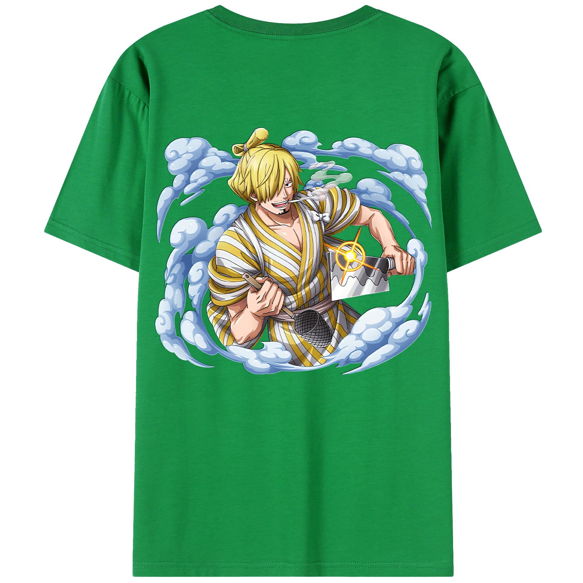 （画像用） ワンピース サンジ ONE PIECE Sanji レディース半袖Tシャツ(バックプリント)