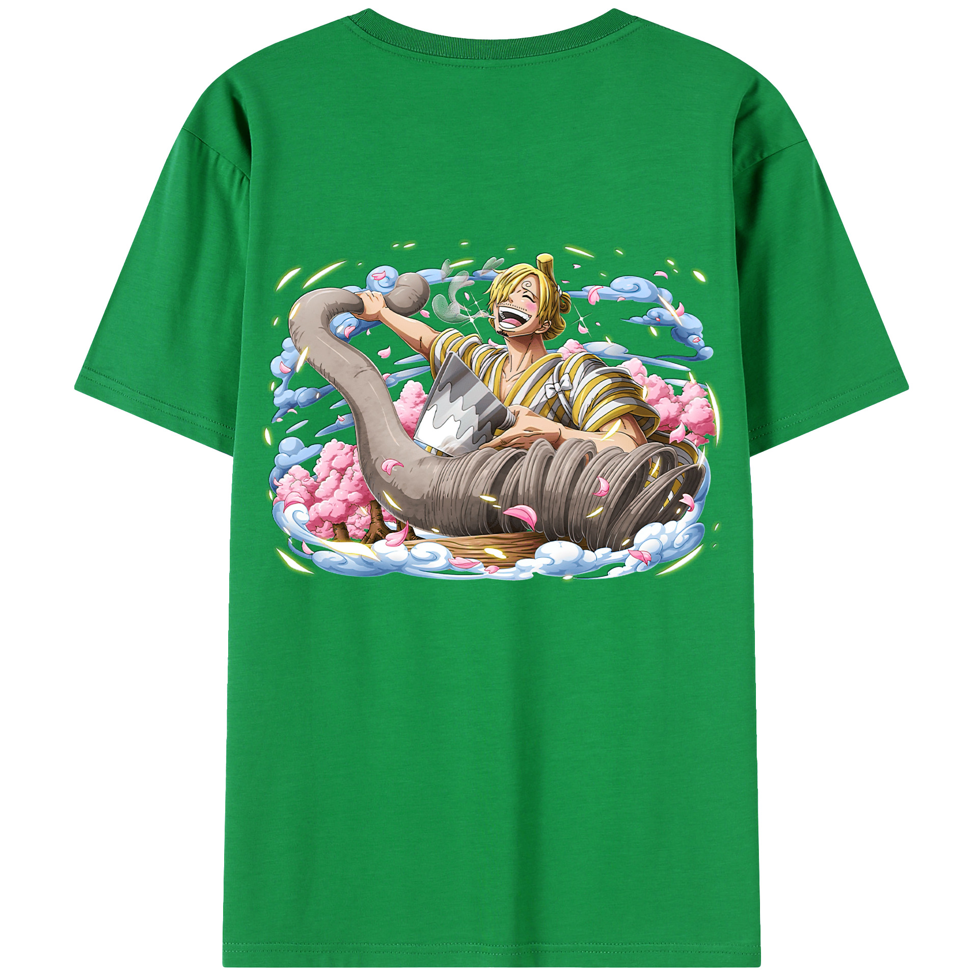 （画像用） ワンピース サンジ ONE PIECE Sanji レディース半袖Tシャツ(バックプリント)
