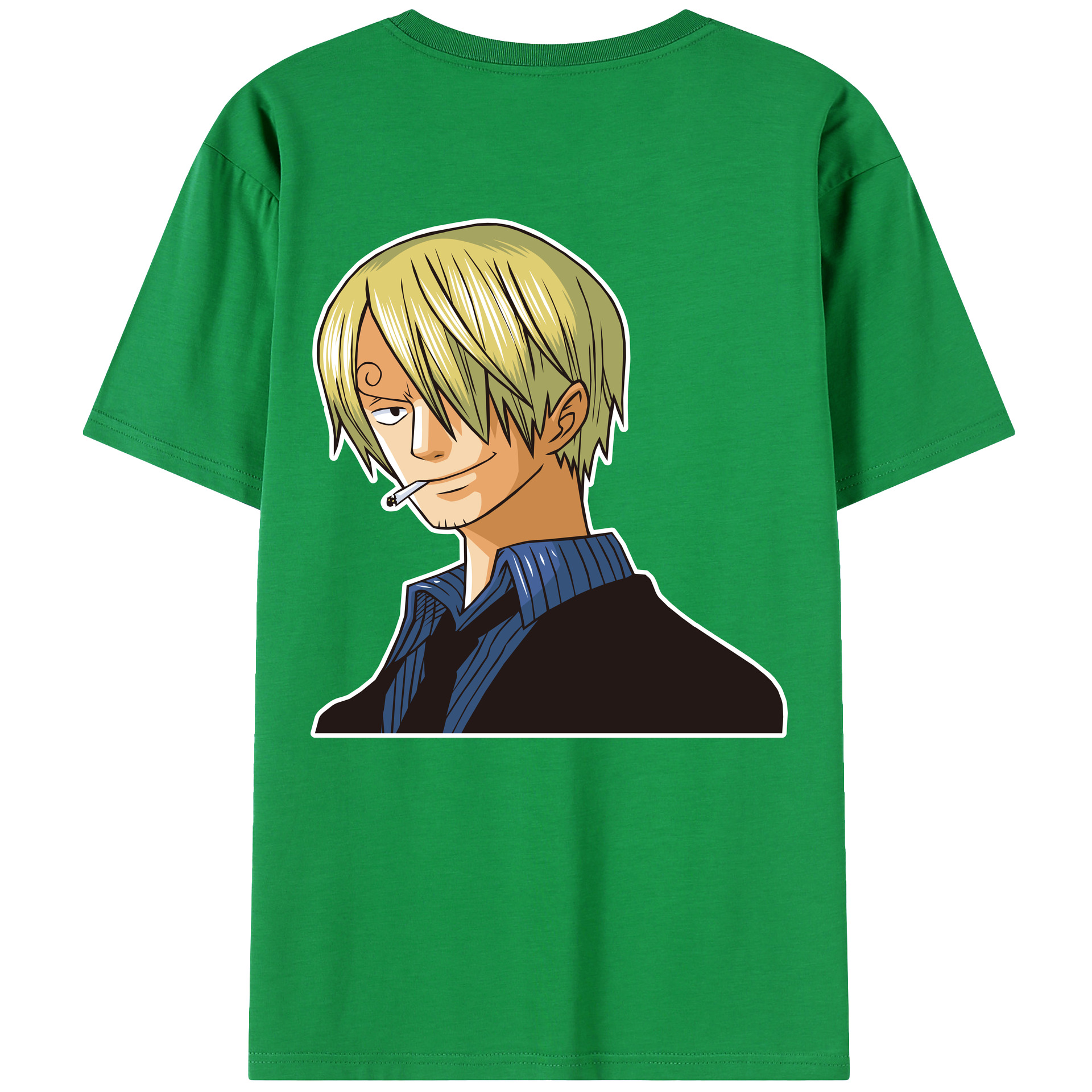 （画像用） ワンピース サンジ ONE PIECE Sanji レディース半袖Tシャツ(バックプリント)