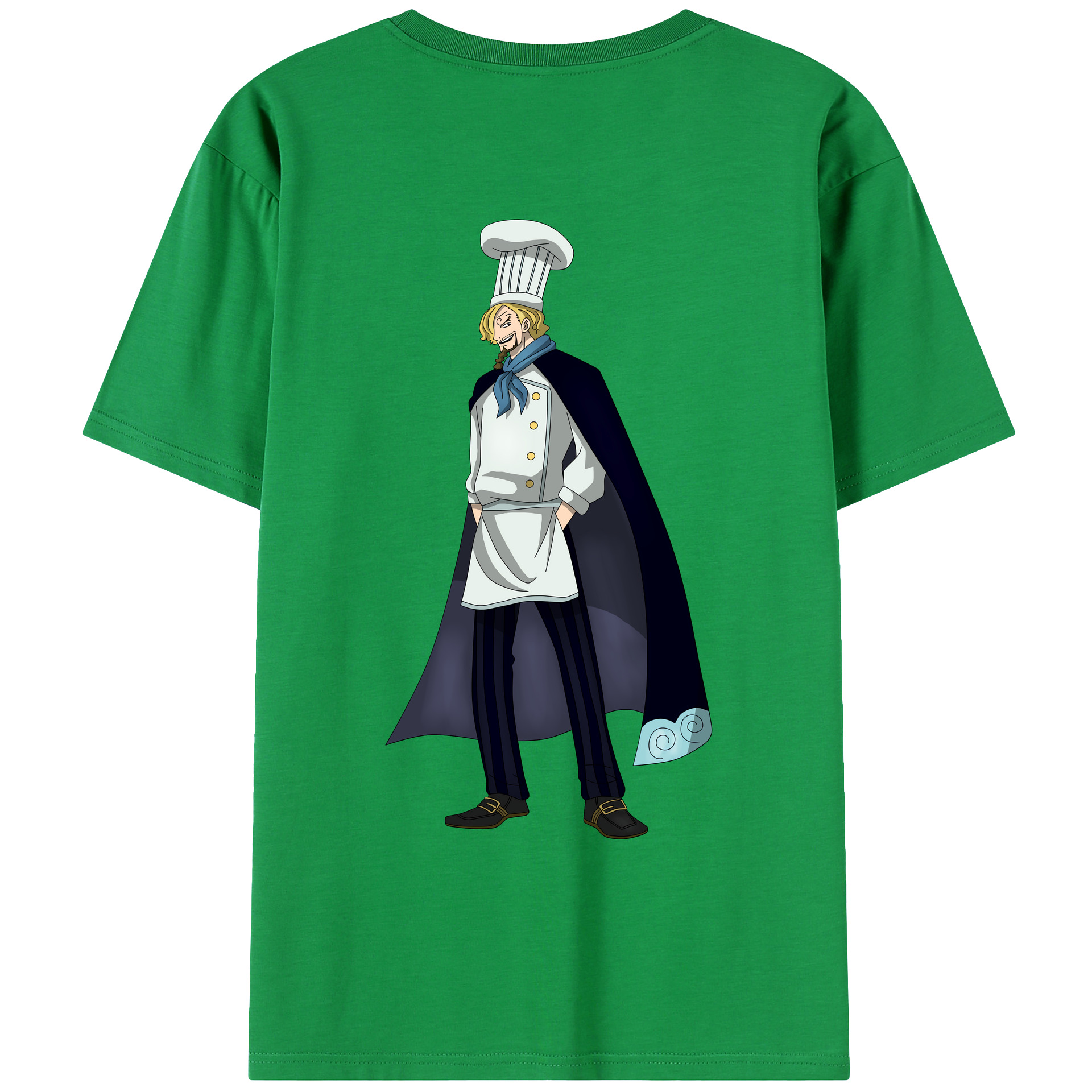 （画像用） ワンピース サンジ ONE PIECE Sanji レディース半袖Tシャツ(バックプリント)