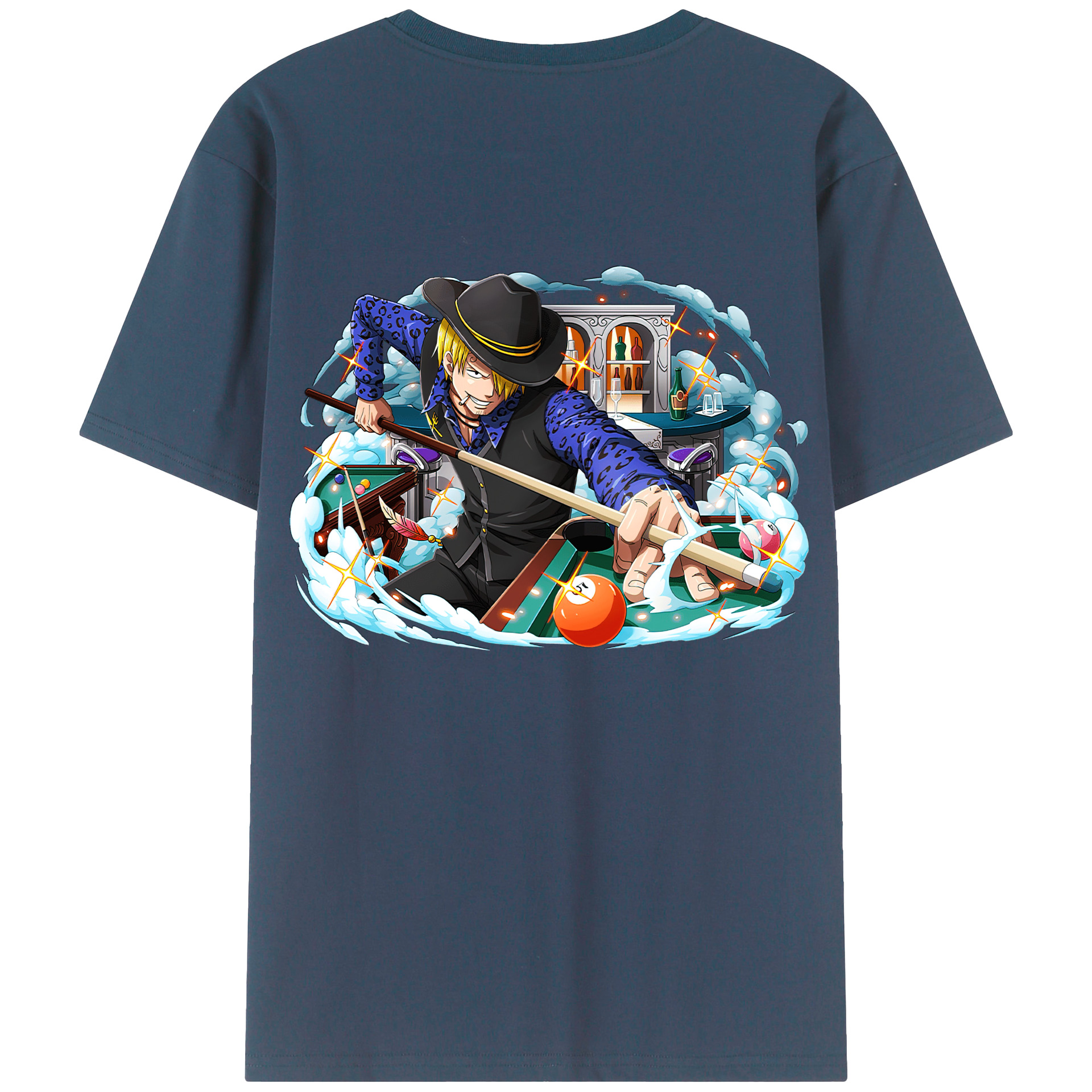 （画像用） ワンピース サンジ ONE PIECE Sanji レディース半袖Tシャツ(バックプリント)