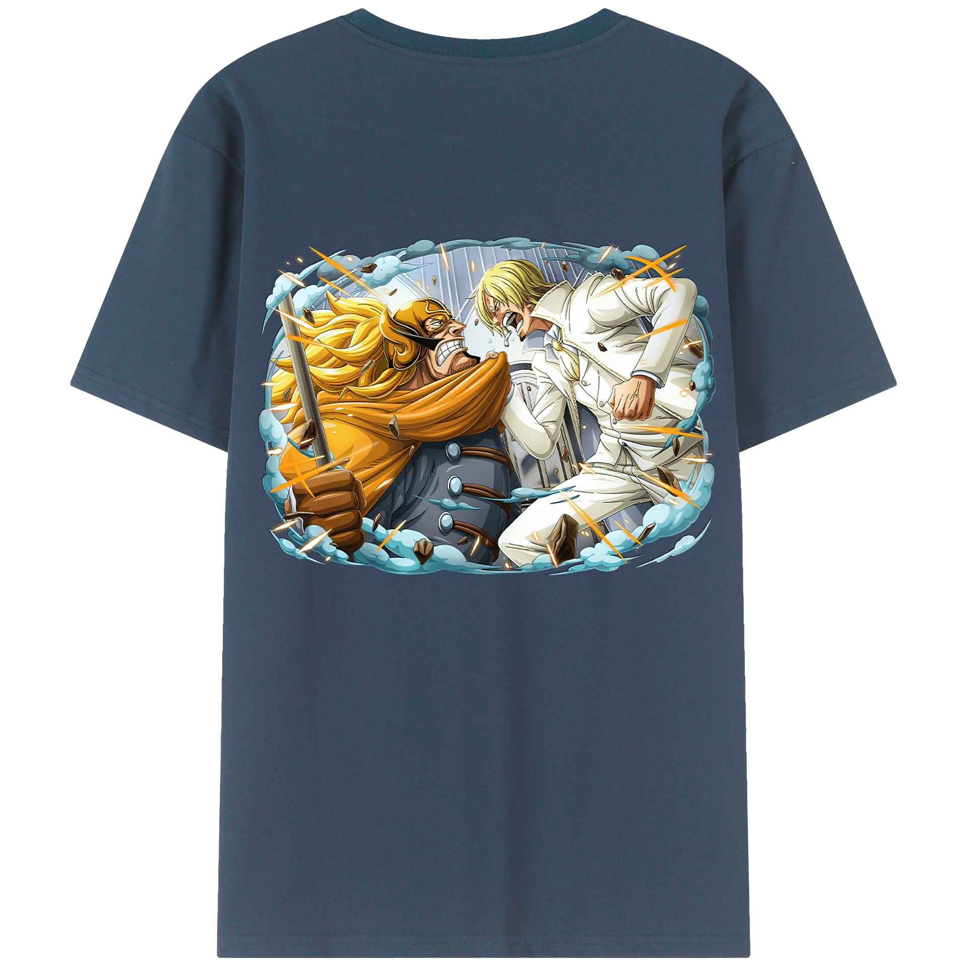 （画像用） ワンピース サンジ ONE PIECE Sanji レディース半袖Tシャツ(バックプリント)