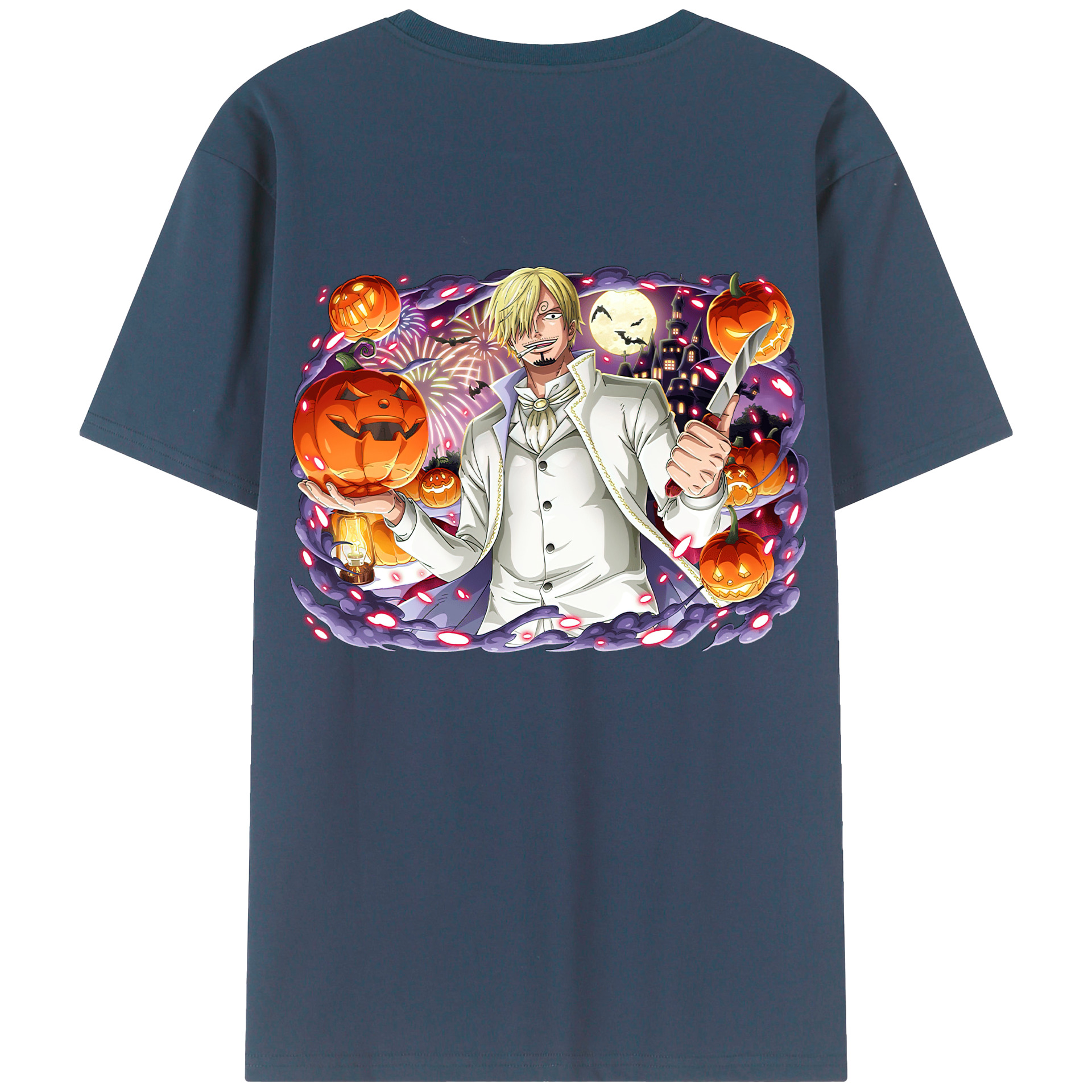 （画像用） ワンピース サンジ ONE PIECE Sanji レディース半袖Tシャツ(バックプリント)