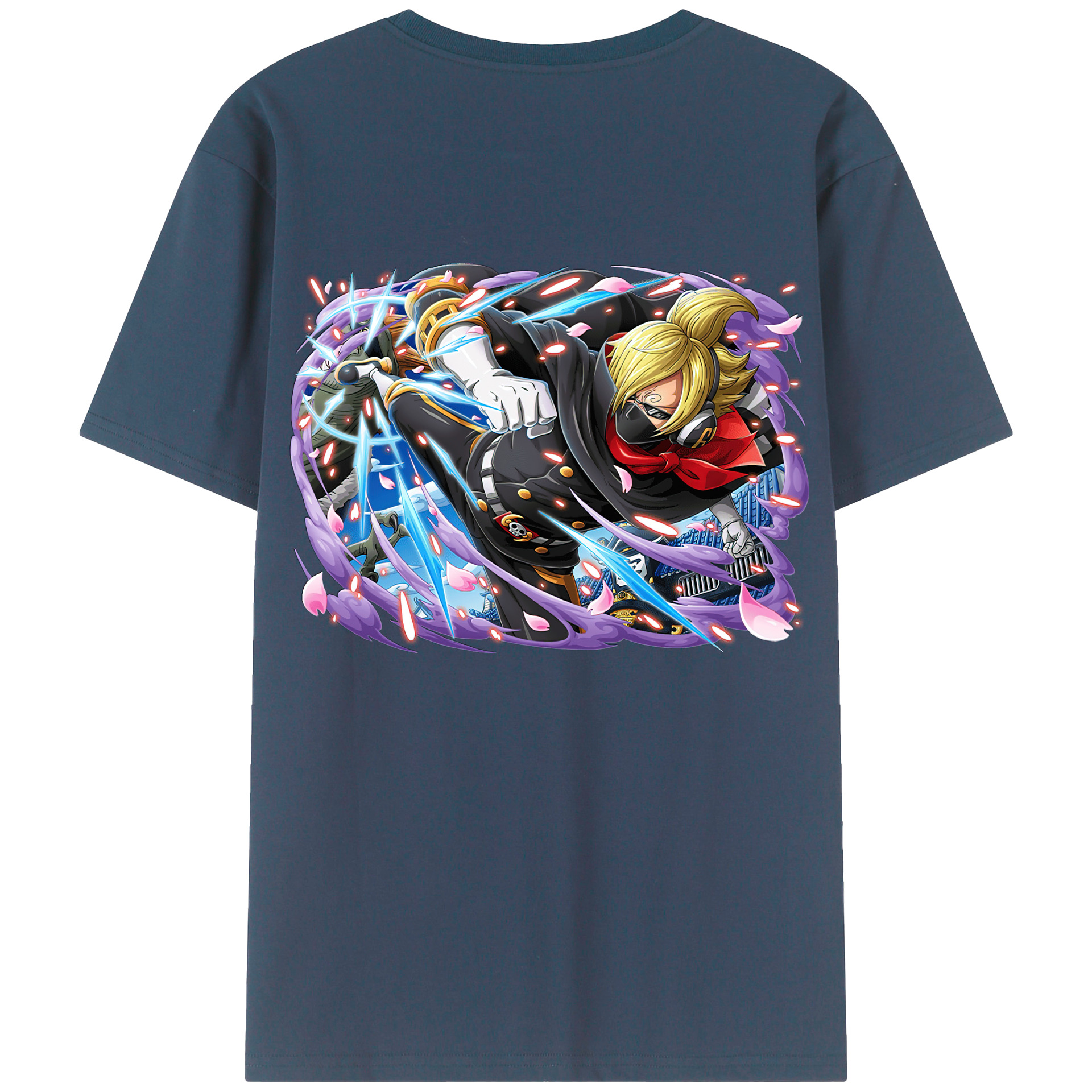 （画像用） ワンピース サンジ ONE PIECE Sanji レディース半袖Tシャツ(バックプリント)