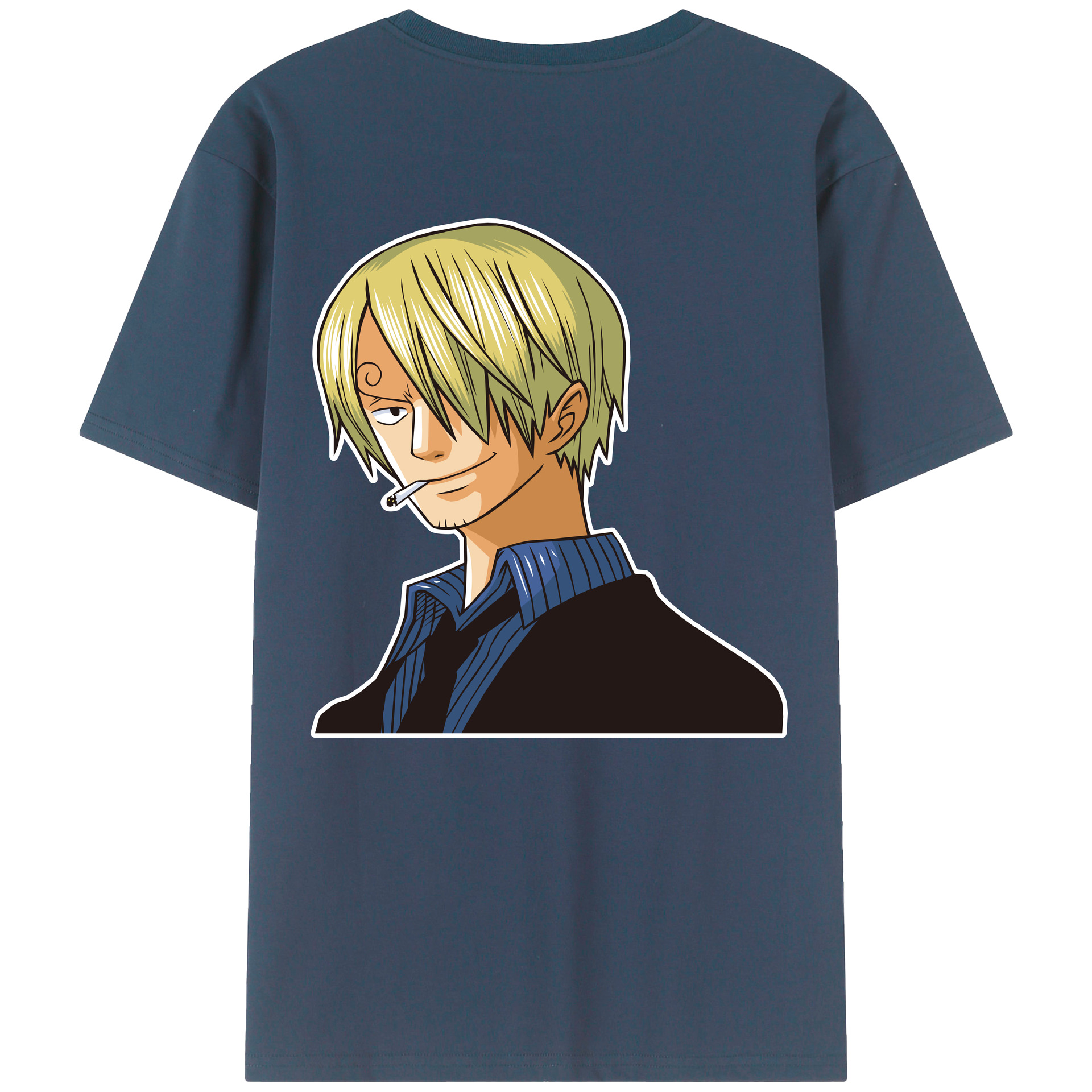（画像用） ワンピース サンジ ONE PIECE Sanji レディース半袖Tシャツ(バックプリント)