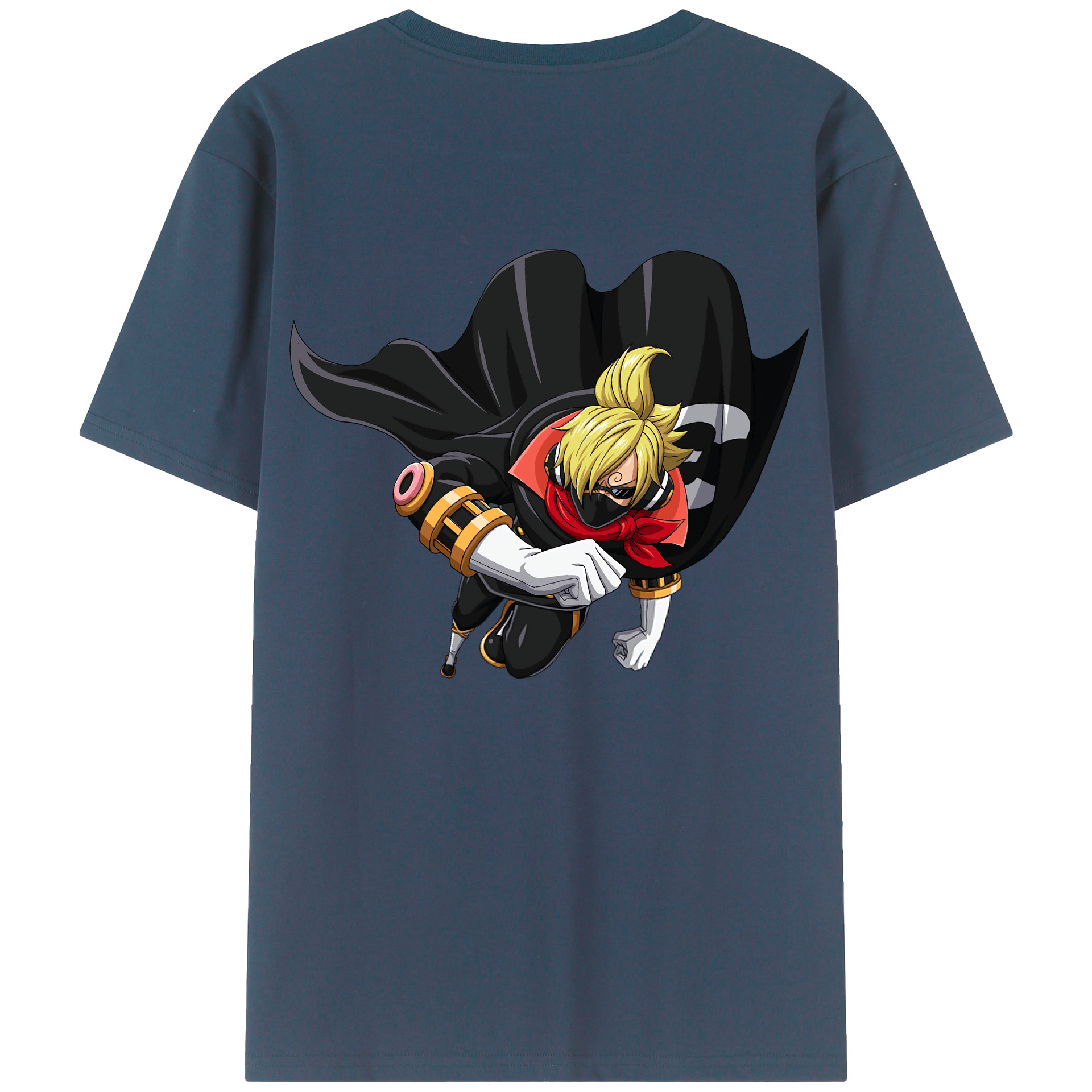 （画像用） ワンピース サンジ ONE PIECE Sanji レディース半袖Tシャツ(バックプリント)