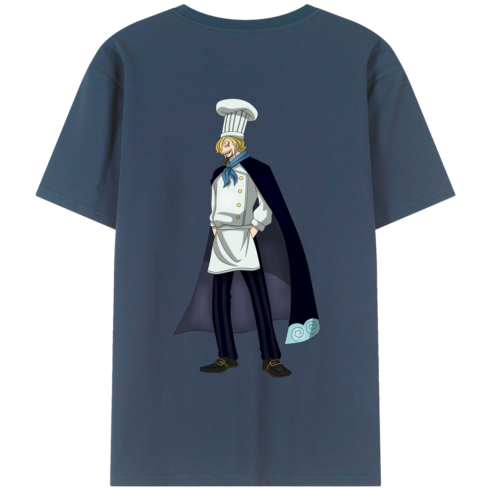 （画像用） ワンピース サンジ ONE PIECE Sanji レディース半袖Tシャツ(バックプリント)
