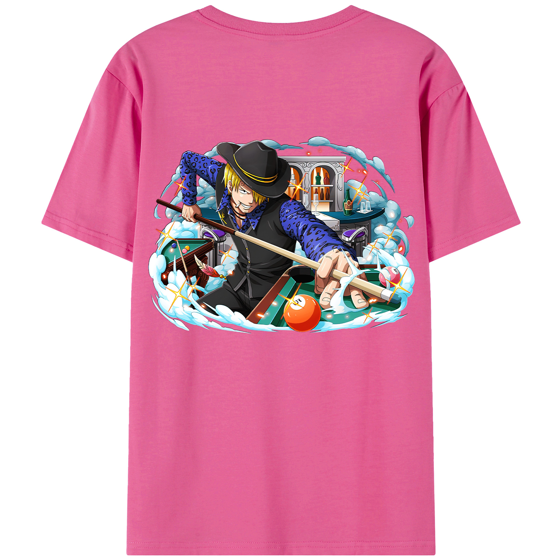 （画像用） ワンピース サンジ ONE PIECE Sanji レディース半袖Tシャツ(バックプリント)
