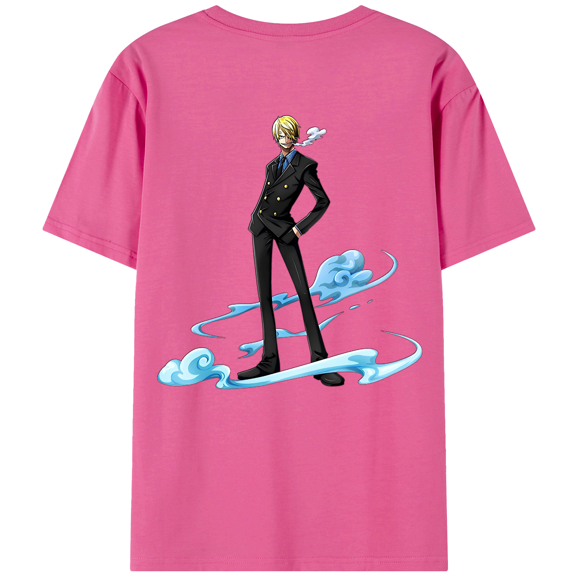 （画像用） ワンピース サンジ ONE PIECE Sanji レディース半袖Tシャツ(バックプリント)