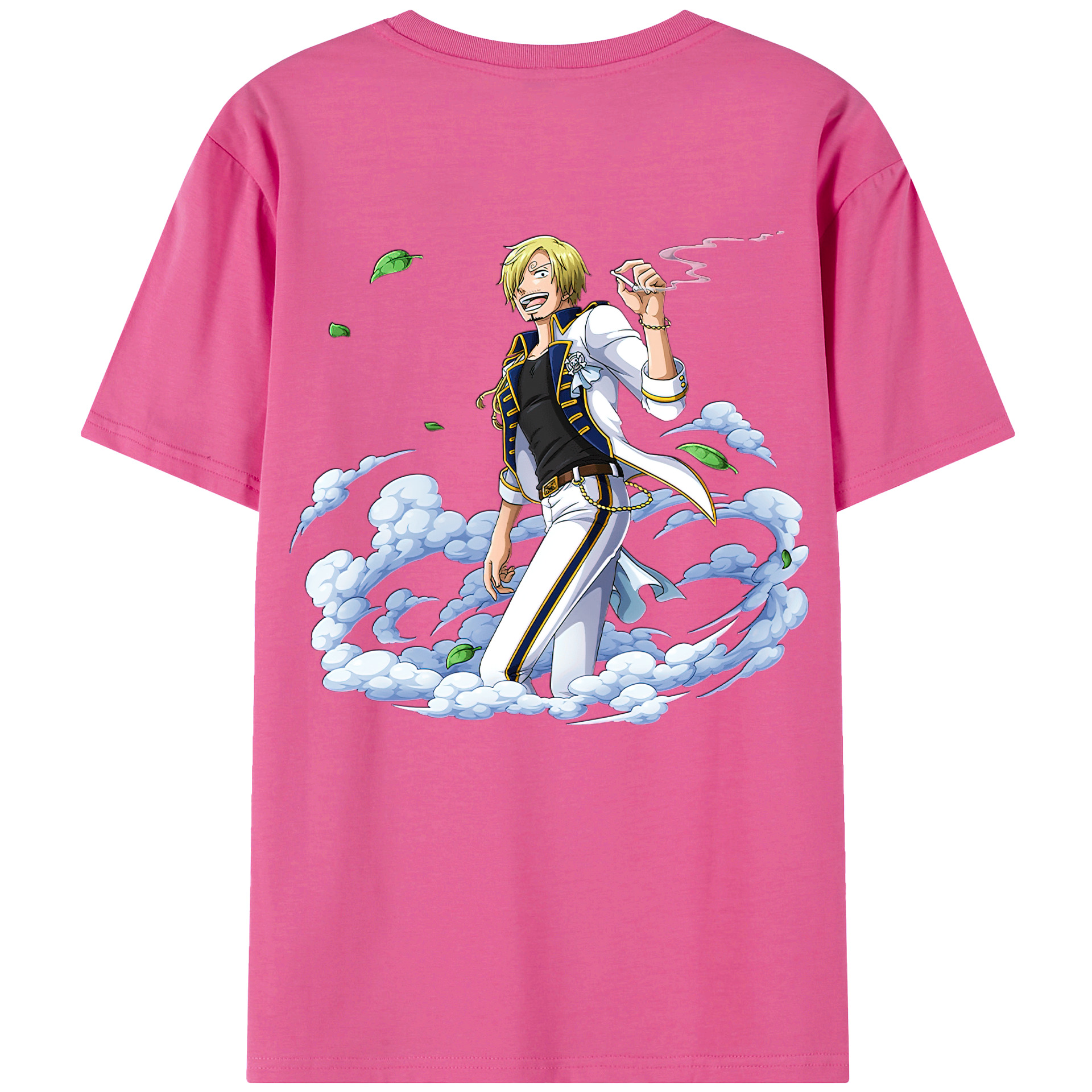 （画像用） ワンピース サンジ ONE PIECE Sanji レディース半袖Tシャツ(バックプリント)