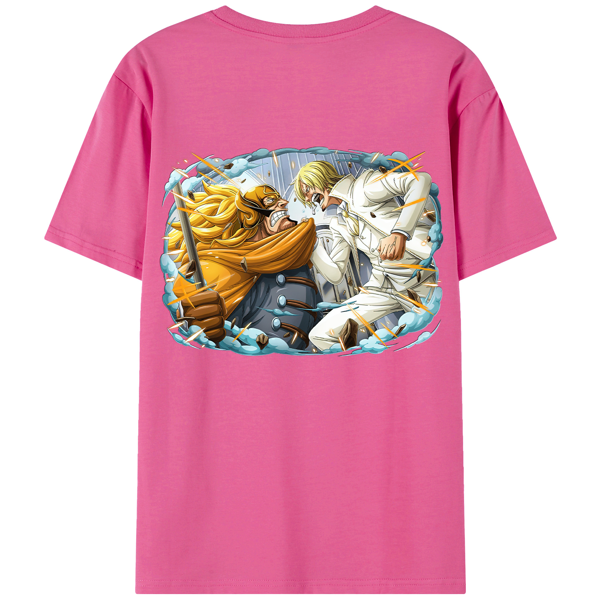（画像用） ワンピース サンジ ONE PIECE Sanji レディース半袖Tシャツ(バックプリント)