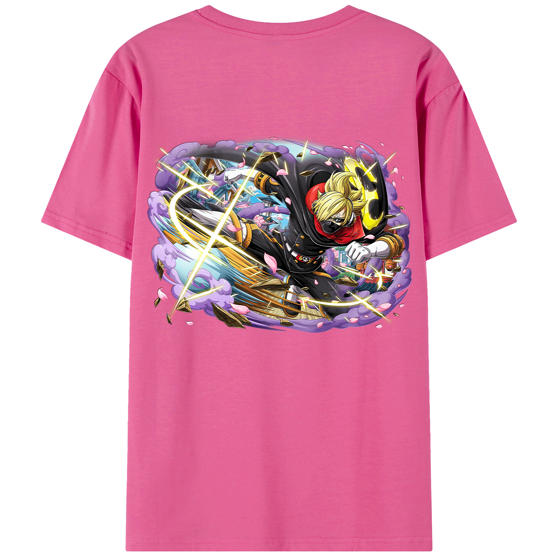 （画像用） ワンピース サンジ ONE PIECE Sanji レディース半袖Tシャツ(バックプリント)