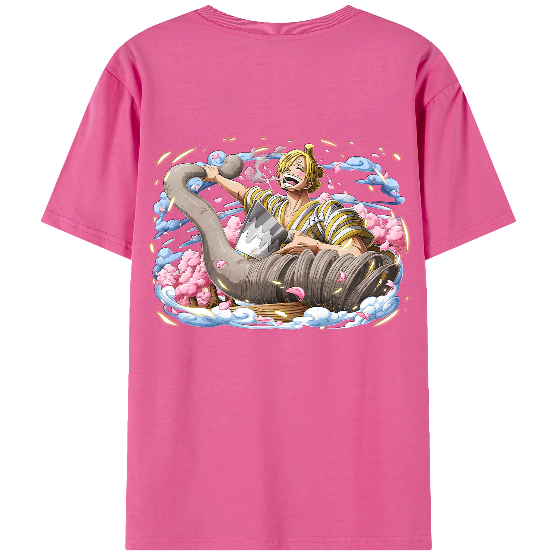 （画像用） ワンピース サンジ ONE PIECE Sanji レディース半袖Tシャツ(バックプリント)