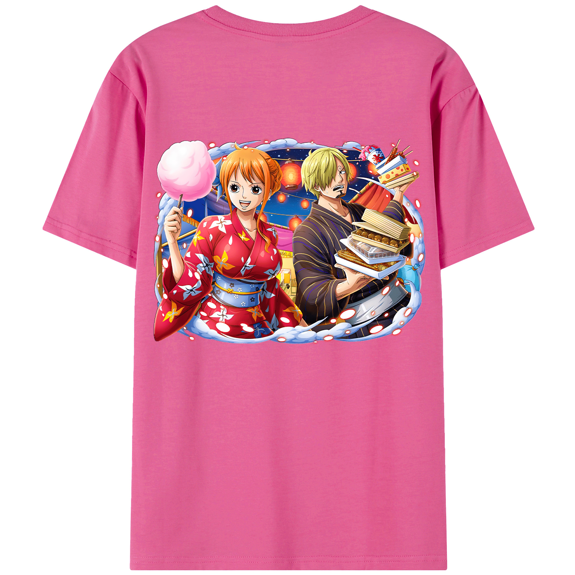 （画像用） ワンピース サンジ ONE PIECE Sanji レディース半袖Tシャツ(バックプリント)