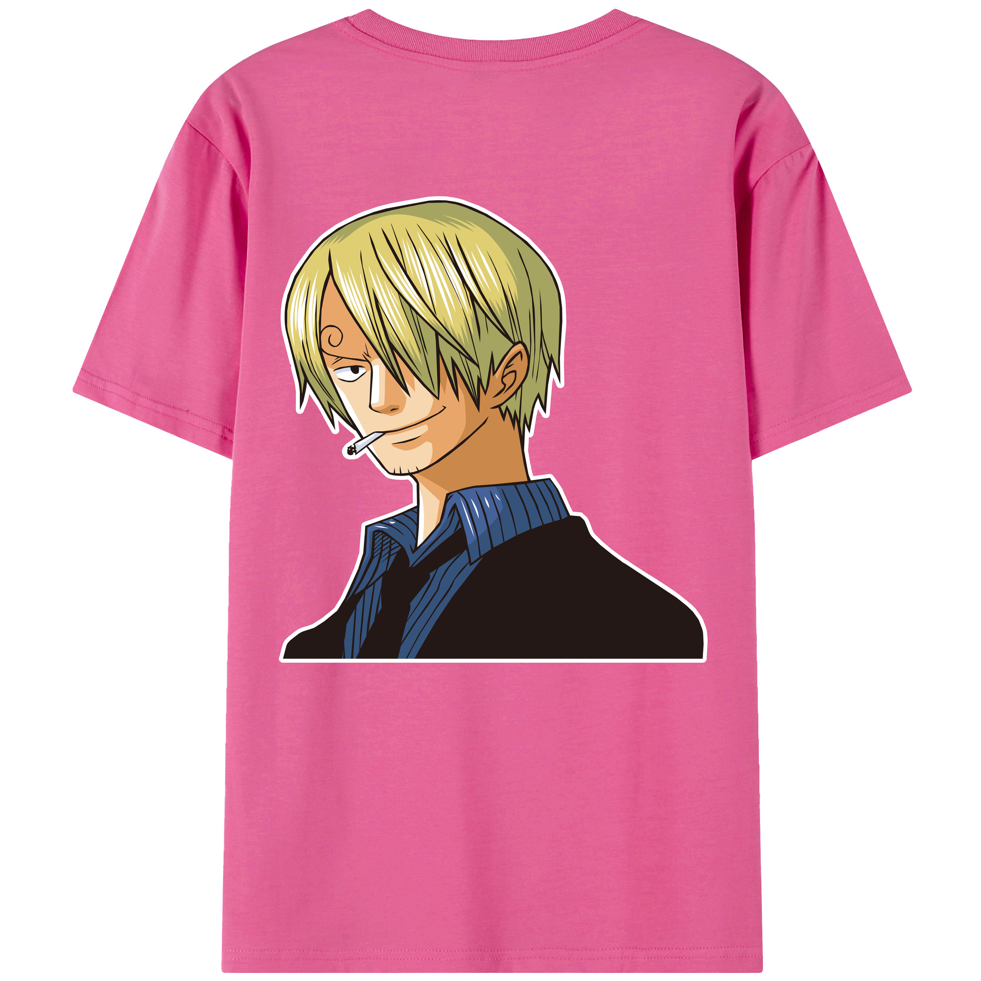 （画像用） ワンピース サンジ ONE PIECE Sanji レディース半袖Tシャツ(バックプリント)