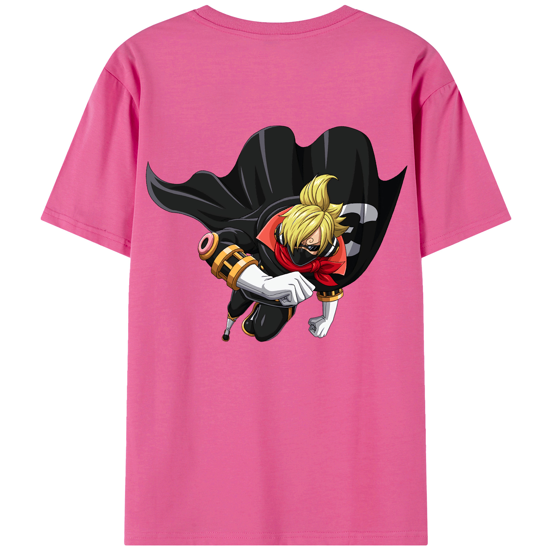 （画像用） ワンピース サンジ ONE PIECE Sanji レディース半袖Tシャツ(バックプリント)