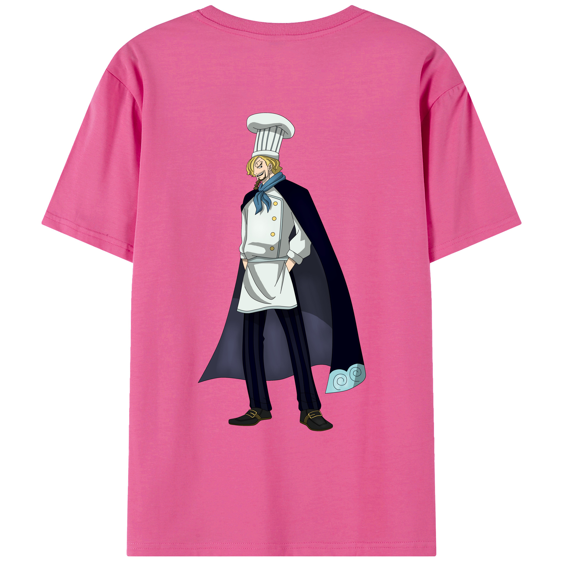 （画像用） ワンピース サンジ ONE PIECE Sanji レディース半袖Tシャツ(バックプリント)