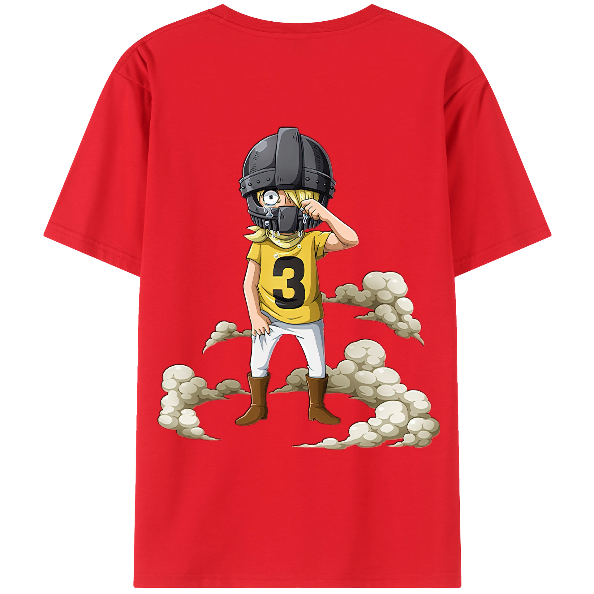 （画像用） ワンピース サンジ ONE PIECE Sanji レディース半袖Tシャツ(バックプリント)