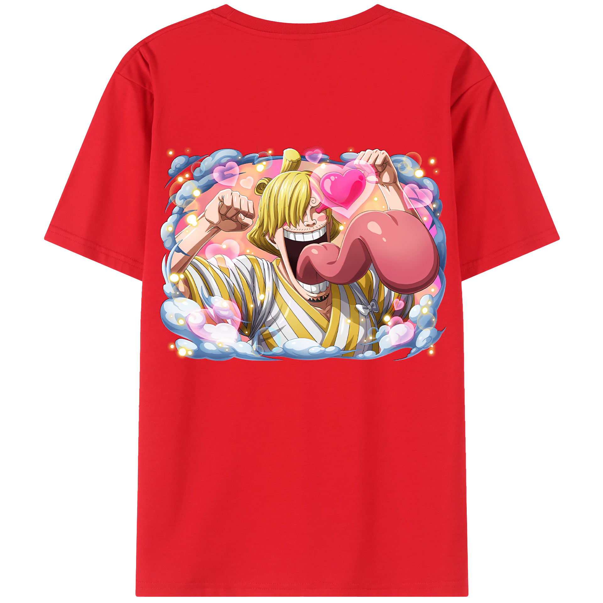 （画像用） ワンピース サンジ ONE PIECE Sanji レディース半袖Tシャツ(バックプリント)