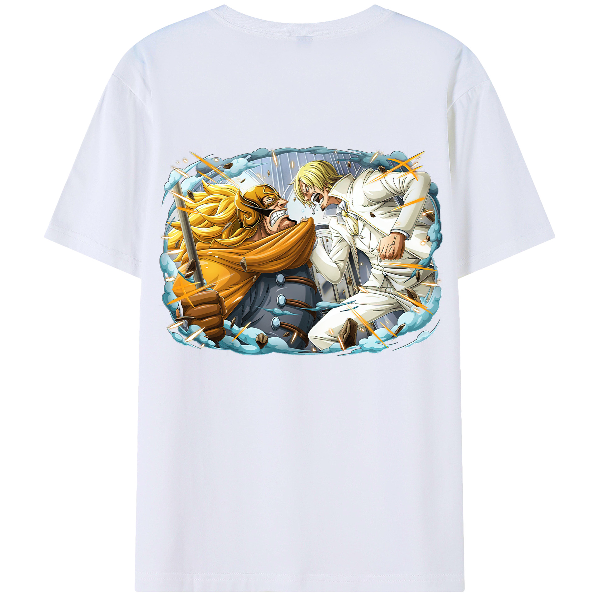 （画像用） ワンピース サンジ ONE PIECE Sanji レディース半袖Tシャツ(バックプリント)