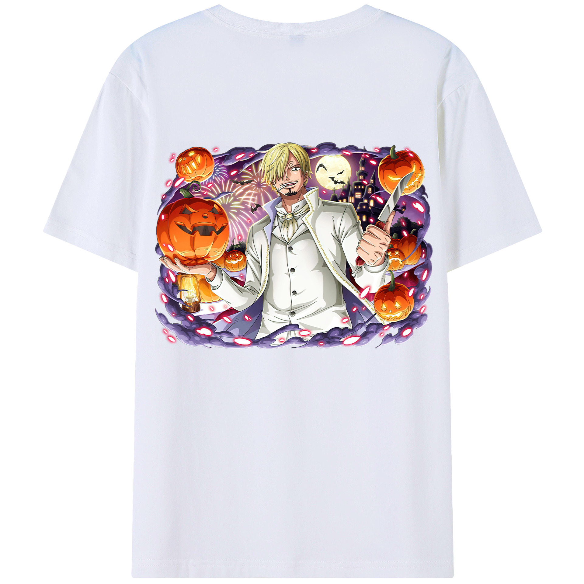 （画像用） ワンピース サンジ ONE PIECE Sanji レディース半袖Tシャツ(バックプリント)
