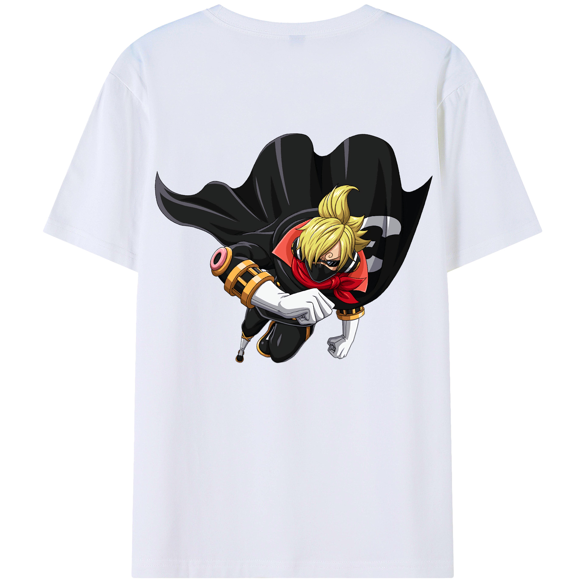 （画像用） ワンピース サンジ ONE PIECE Sanji レディース半袖Tシャツ(バックプリント)