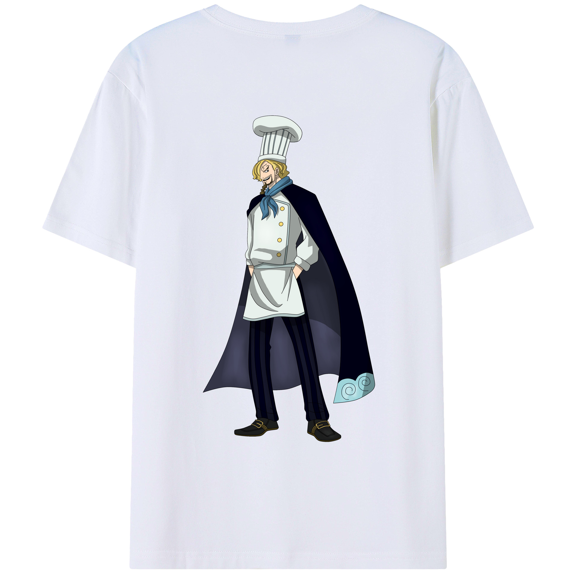 （画像用） ワンピース サンジ ONE PIECE Sanji レディース半袖Tシャツ(バックプリント)