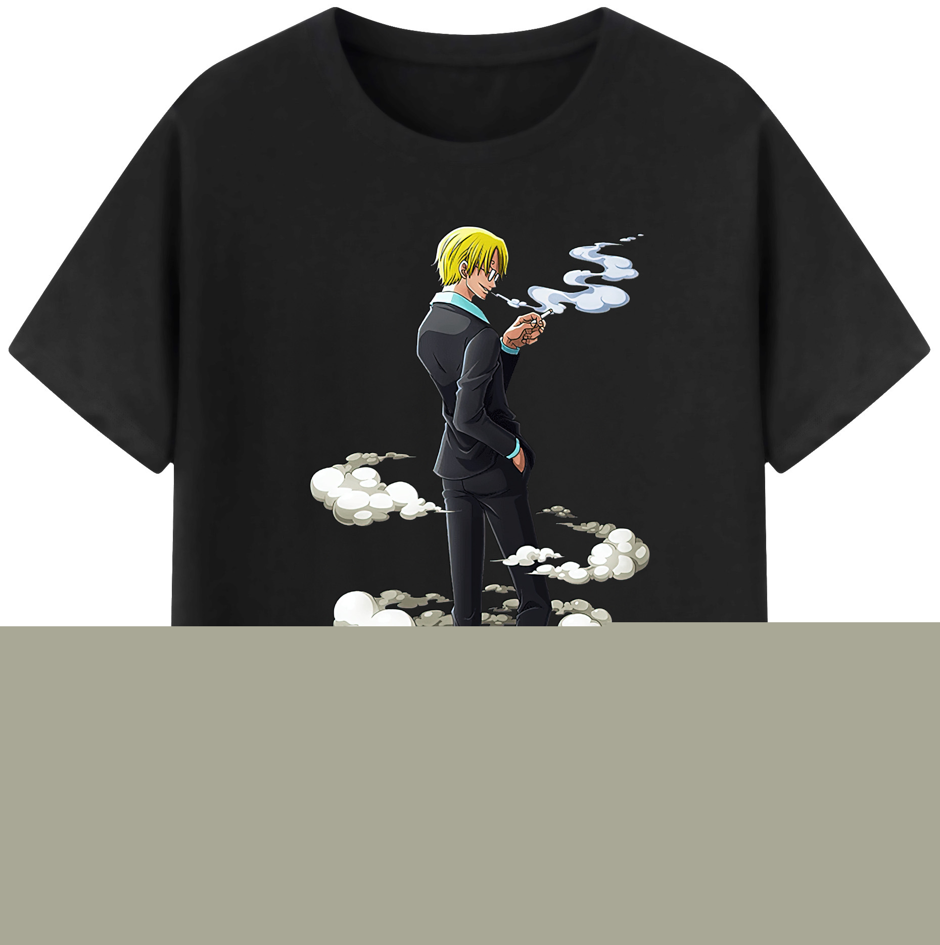 （画像用） ワンピース サンジ ONE PIECE Sanji レディースカジュアルプリントTシャツ（綿100％）