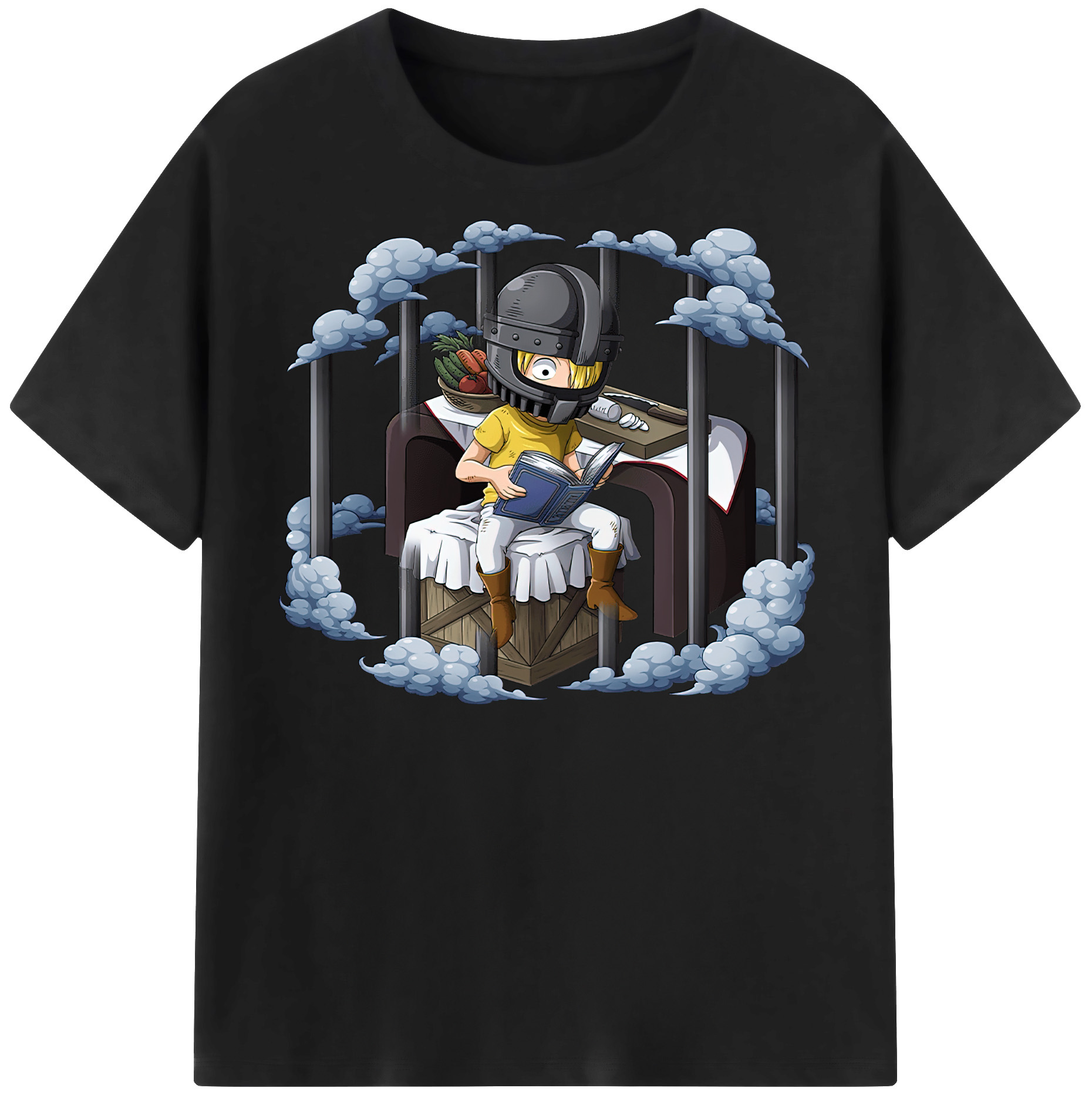 （画像用） ワンピース サンジ ONE PIECE Sanji レディースカジュアルプリントTシャツ（綿100％）