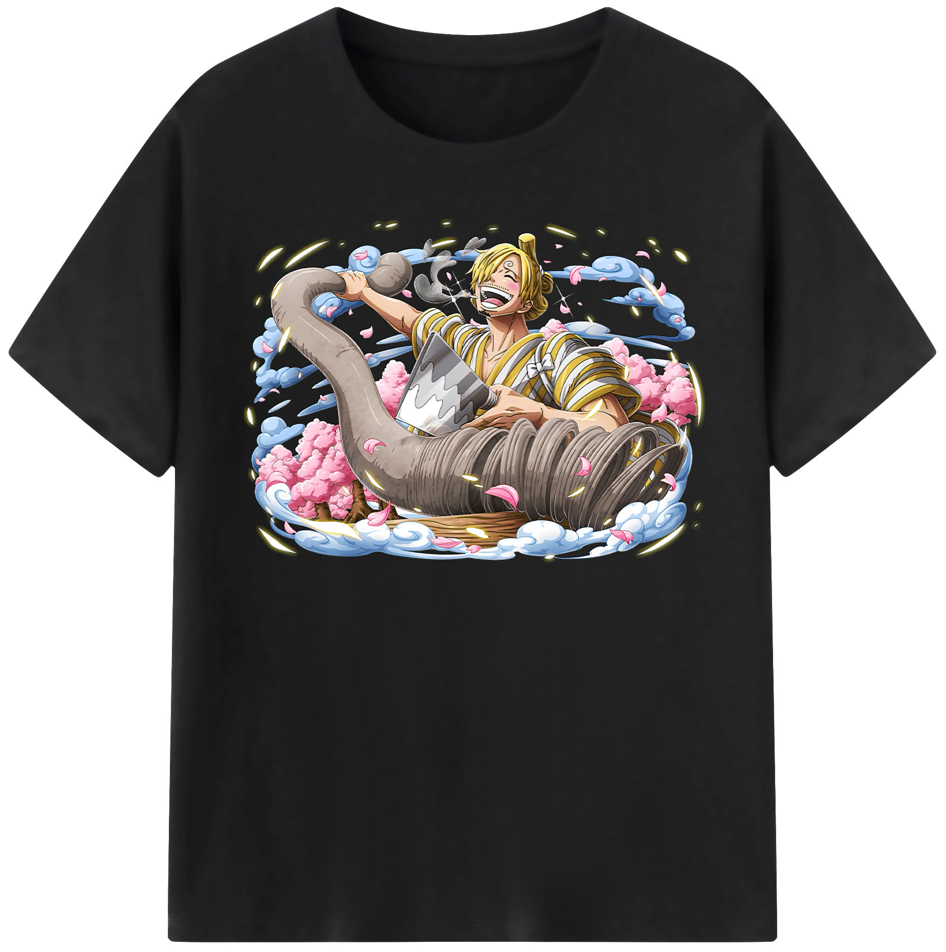 （画像用） ワンピース サンジ ONE PIECE Sanji レディースカジュアルプリントTシャツ（綿100％）