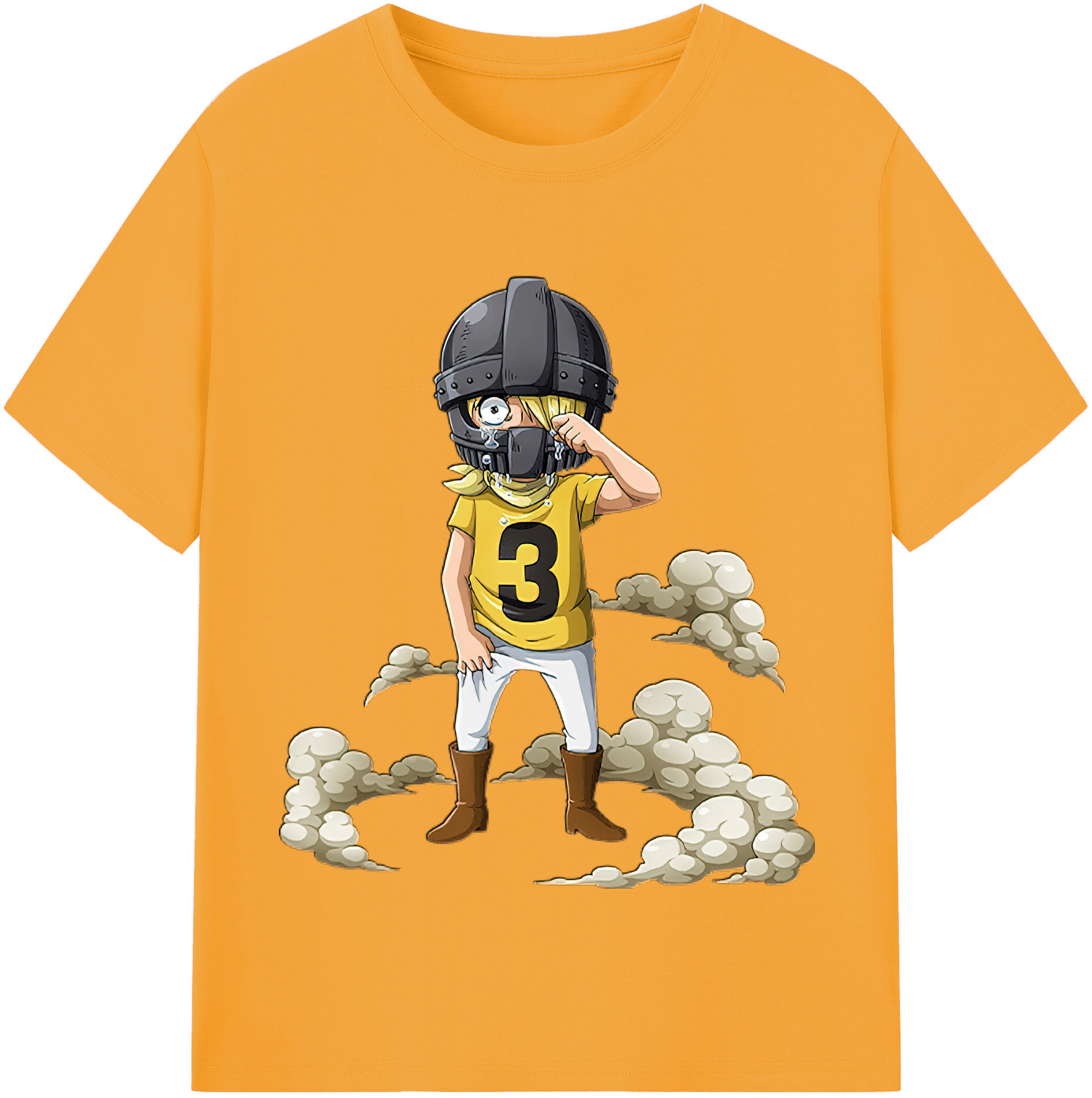 （画像用） ワンピース サンジ ONE PIECE Sanji レディースカジュアルプリントTシャツ（綿100％）