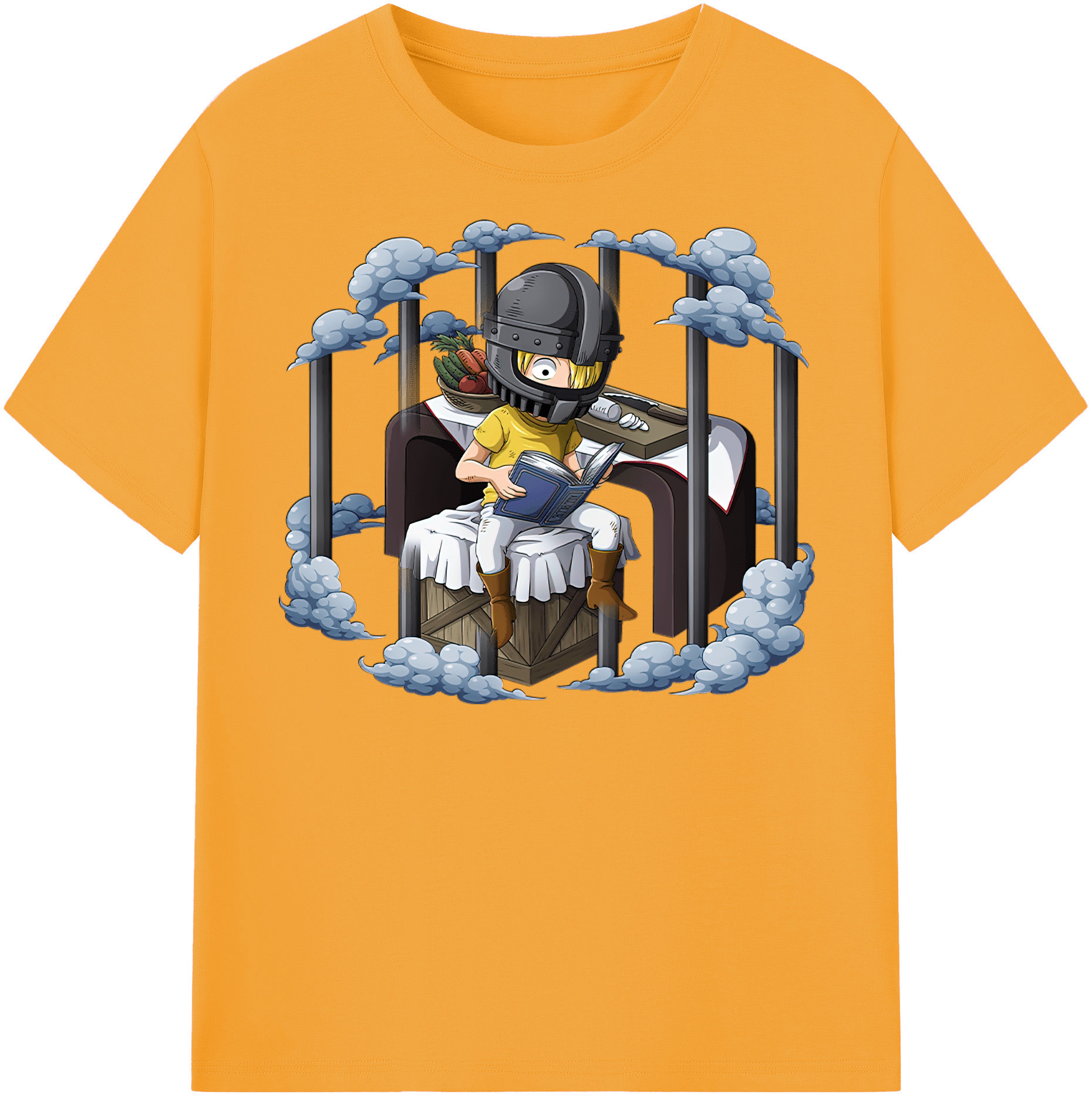 （画像用） ワンピース サンジ ONE PIECE Sanji レディースカジュアルプリントTシャツ（綿100％）