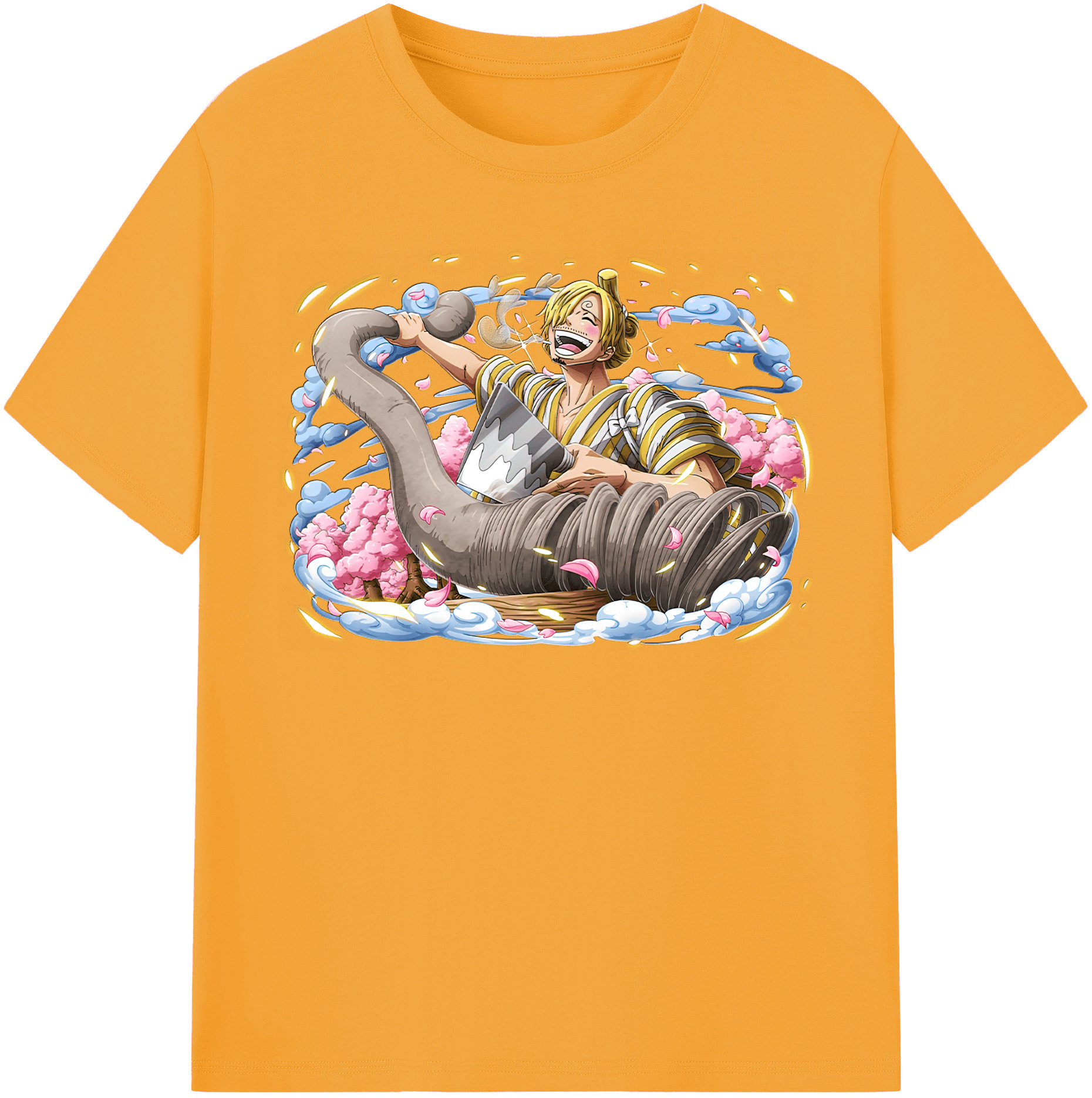 （画像用） ワンピース サンジ ONE PIECE Sanji レディースカジュアルプリントTシャツ（綿100％）