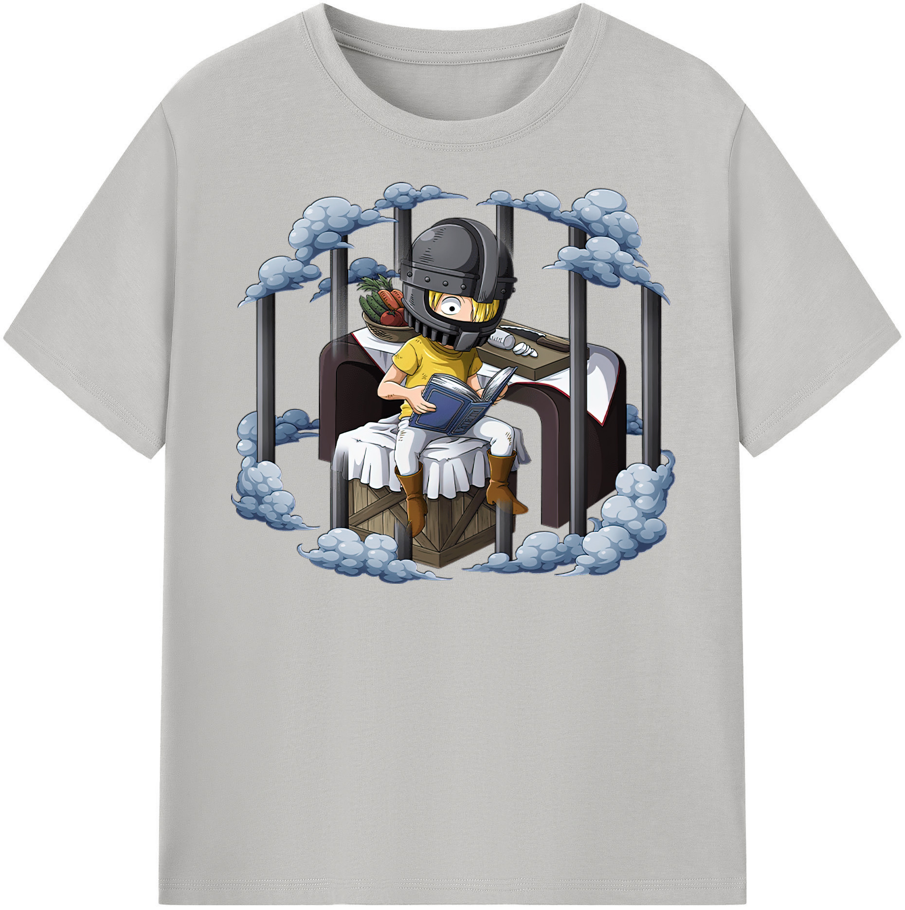 （画像用） ワンピース サンジ ONE PIECE Sanji レディースカジュアルプリントTシャツ（綿100％）
