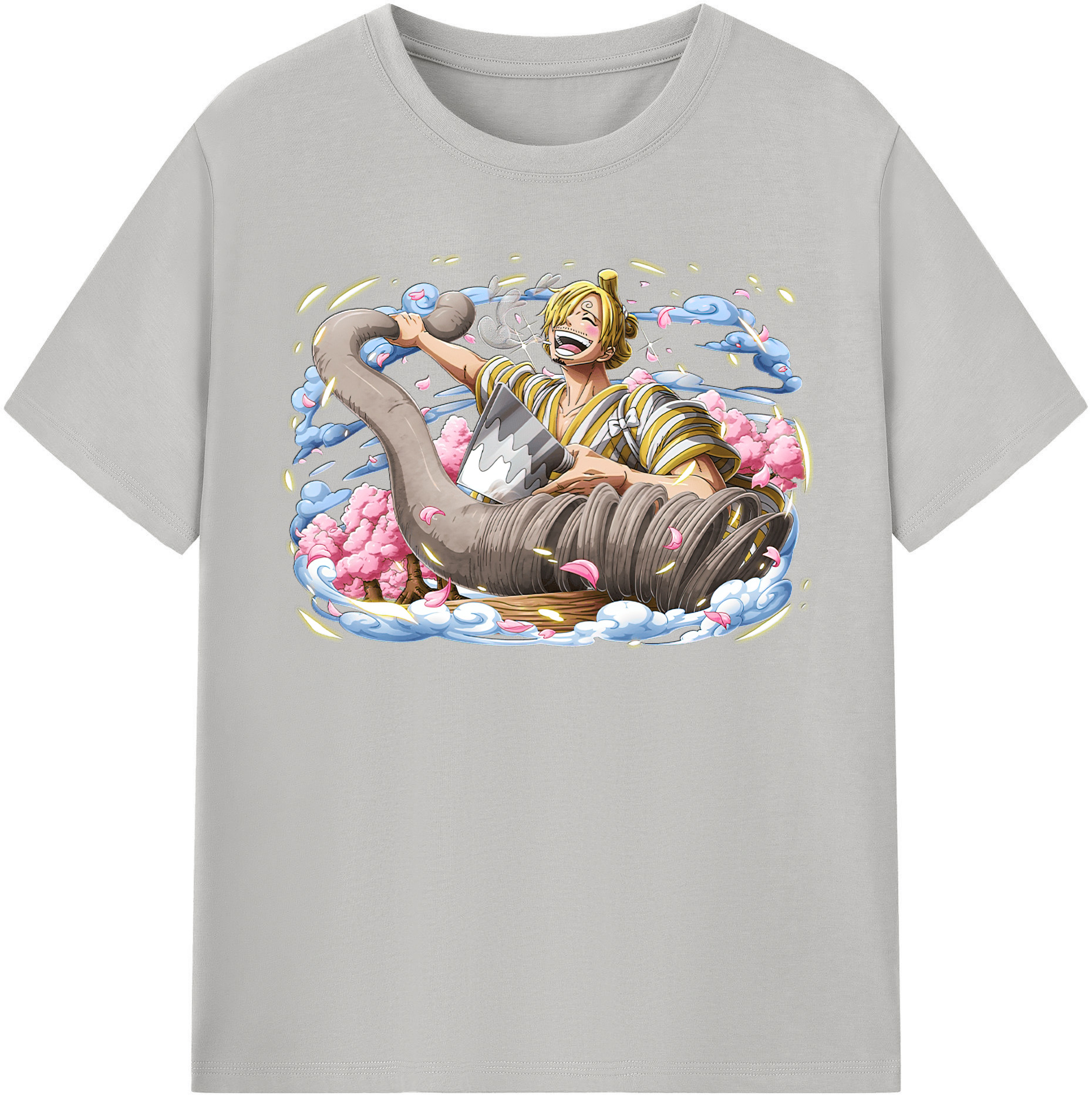 （画像用） ワンピース サンジ ONE PIECE Sanji レディースカジュアルプリントTシャツ（綿100％）