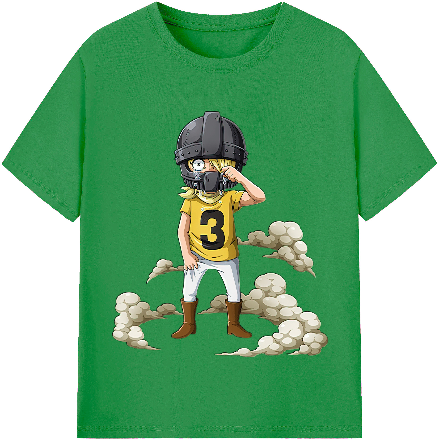 （画像用） ワンピース サンジ ONE PIECE Sanji レディースカジュアルプリントTシャツ（綿100％）