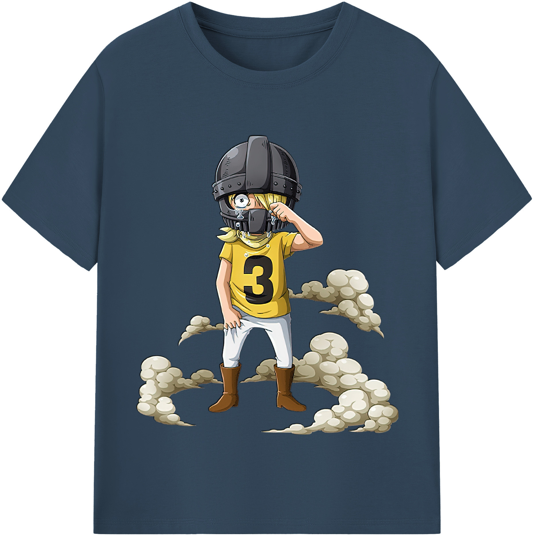 （画像用） ワンピース サンジ ONE PIECE Sanji レディースカジュアルプリントTシャツ（綿100％）