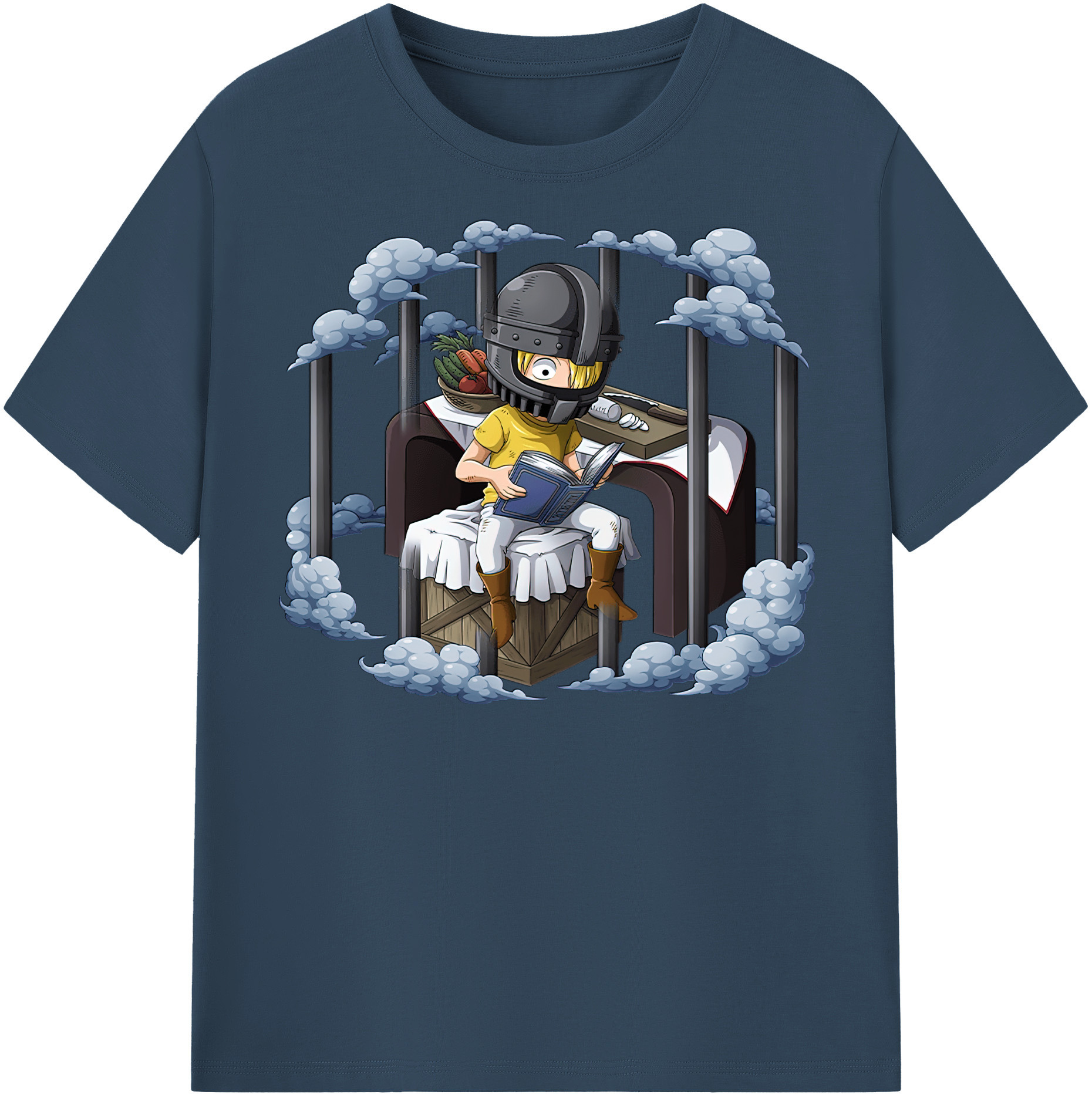 （画像用） ワンピース サンジ ONE PIECE Sanji レディースカジュアルプリントTシャツ（綿100％）