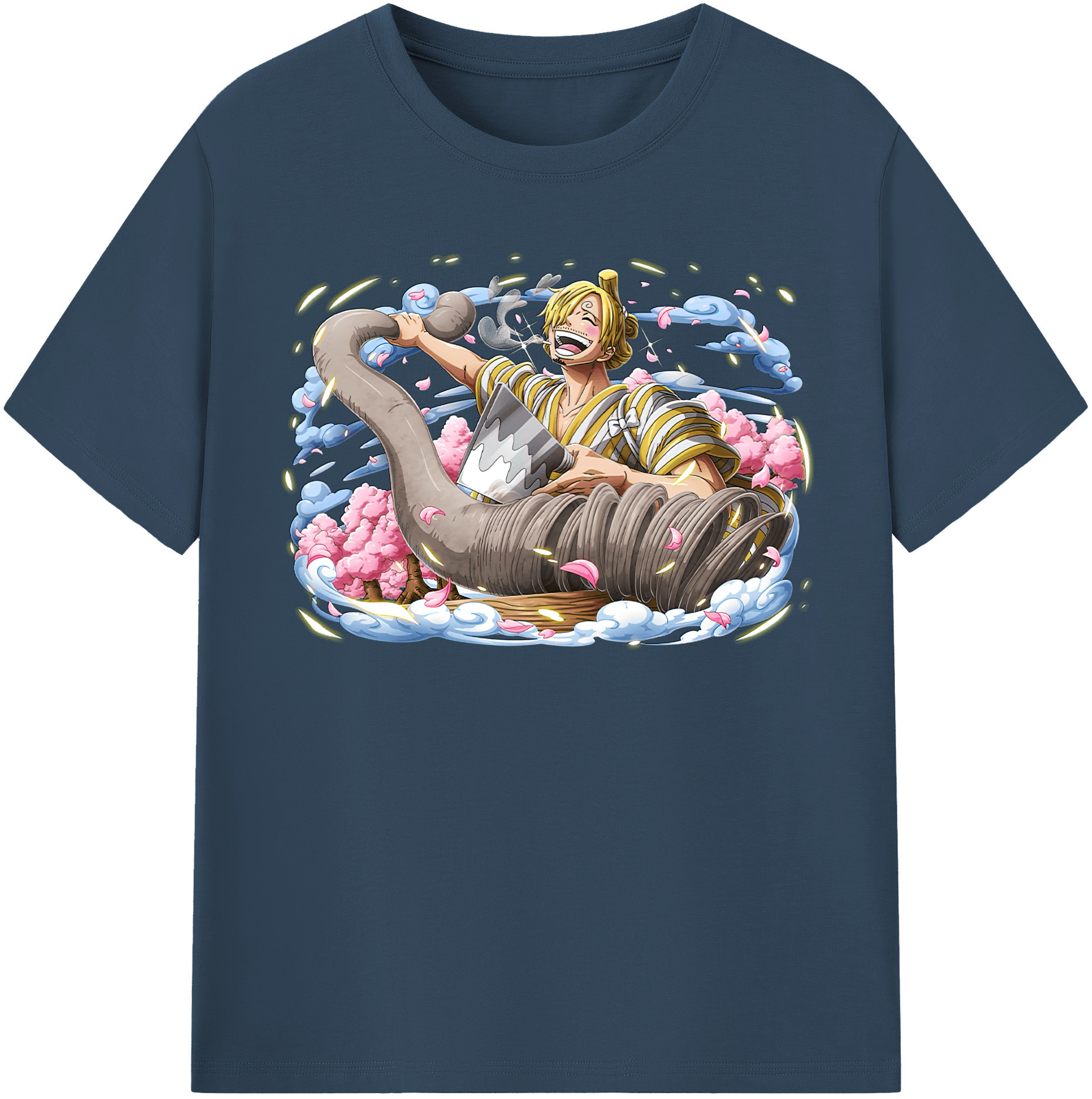 （画像用） ワンピース サンジ ONE PIECE Sanji レディースカジュアルプリントTシャツ（綿100％）